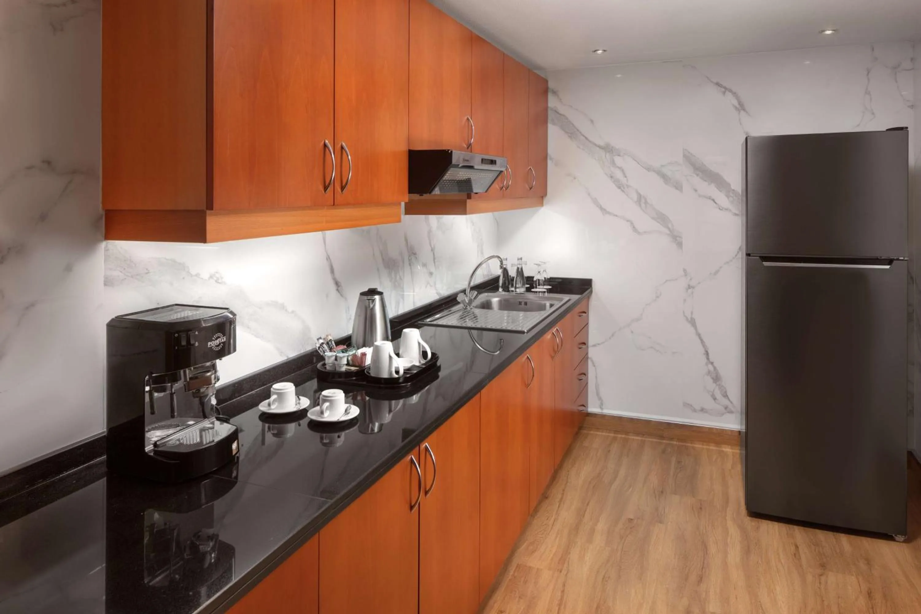 Kitchen or kitchenette in Hilton Dubai Jumeirah
