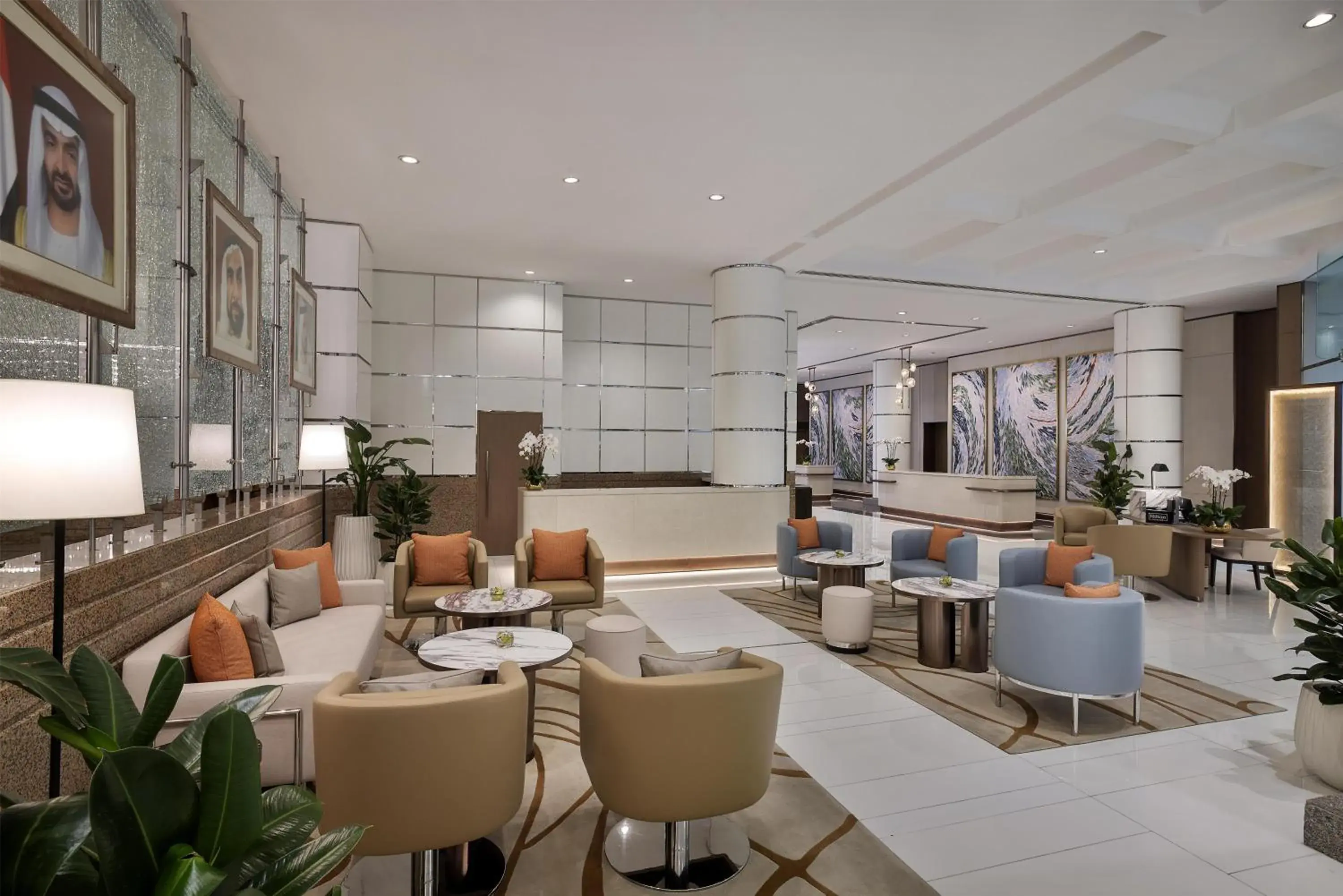 Lobby or reception in Hilton Dubai Jumeirah Lobby or reception in Hilton Dubai Jumeirah