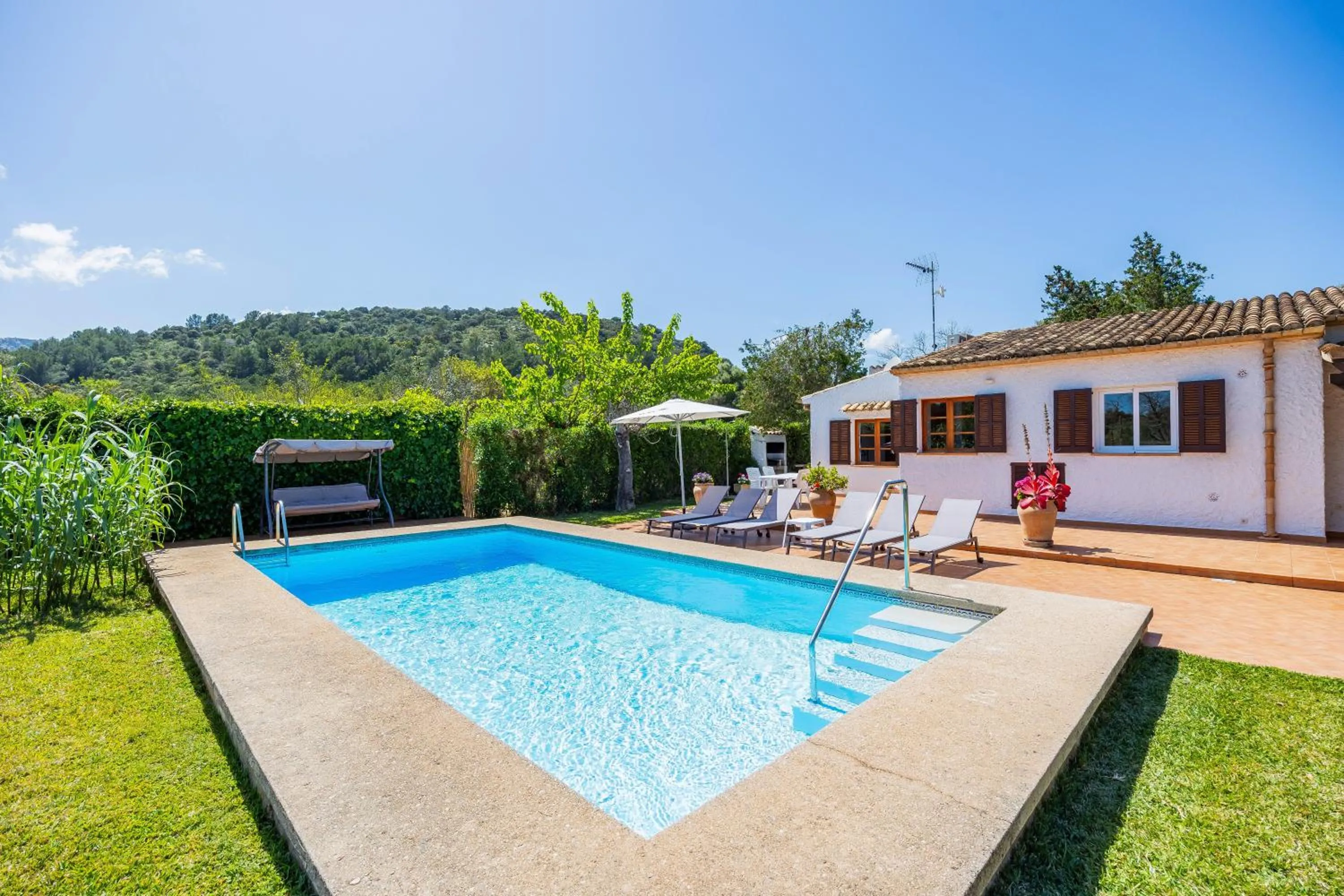 Villa with Garden View in Can Amer