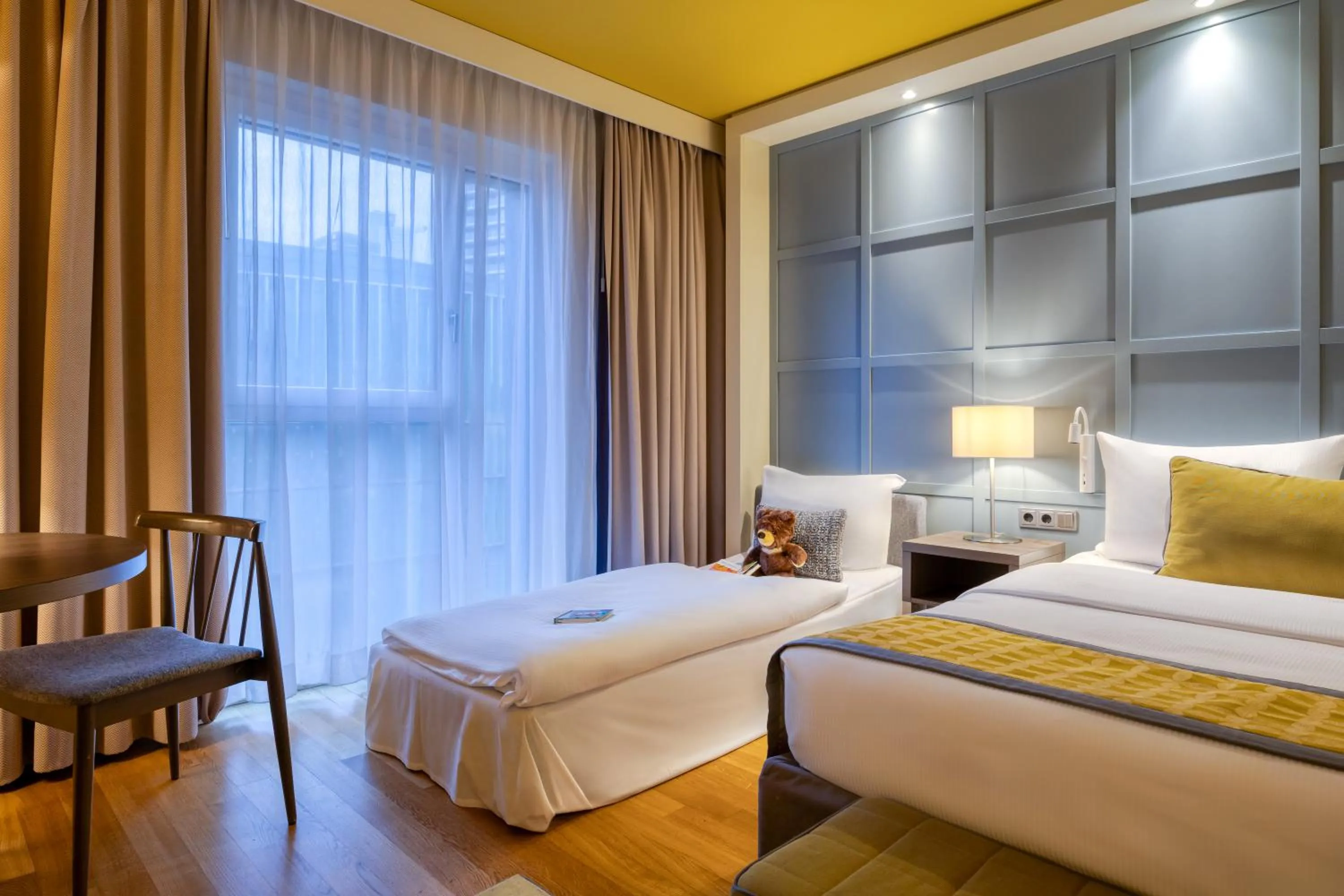 Bedroom, Bed in Citadines City Centre Frankfurt