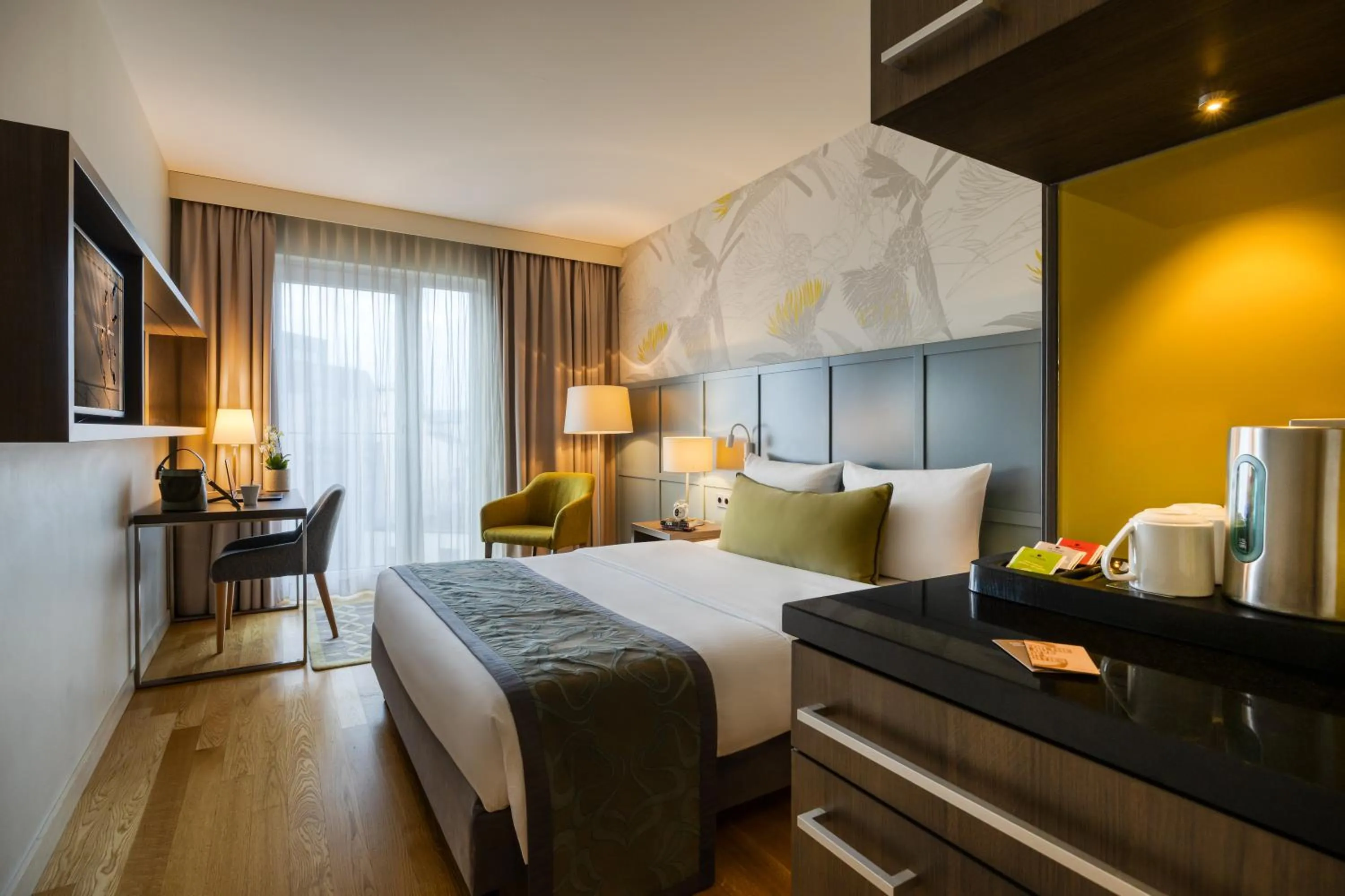 Bedroom, Bed in Citadines City Centre Frankfurt