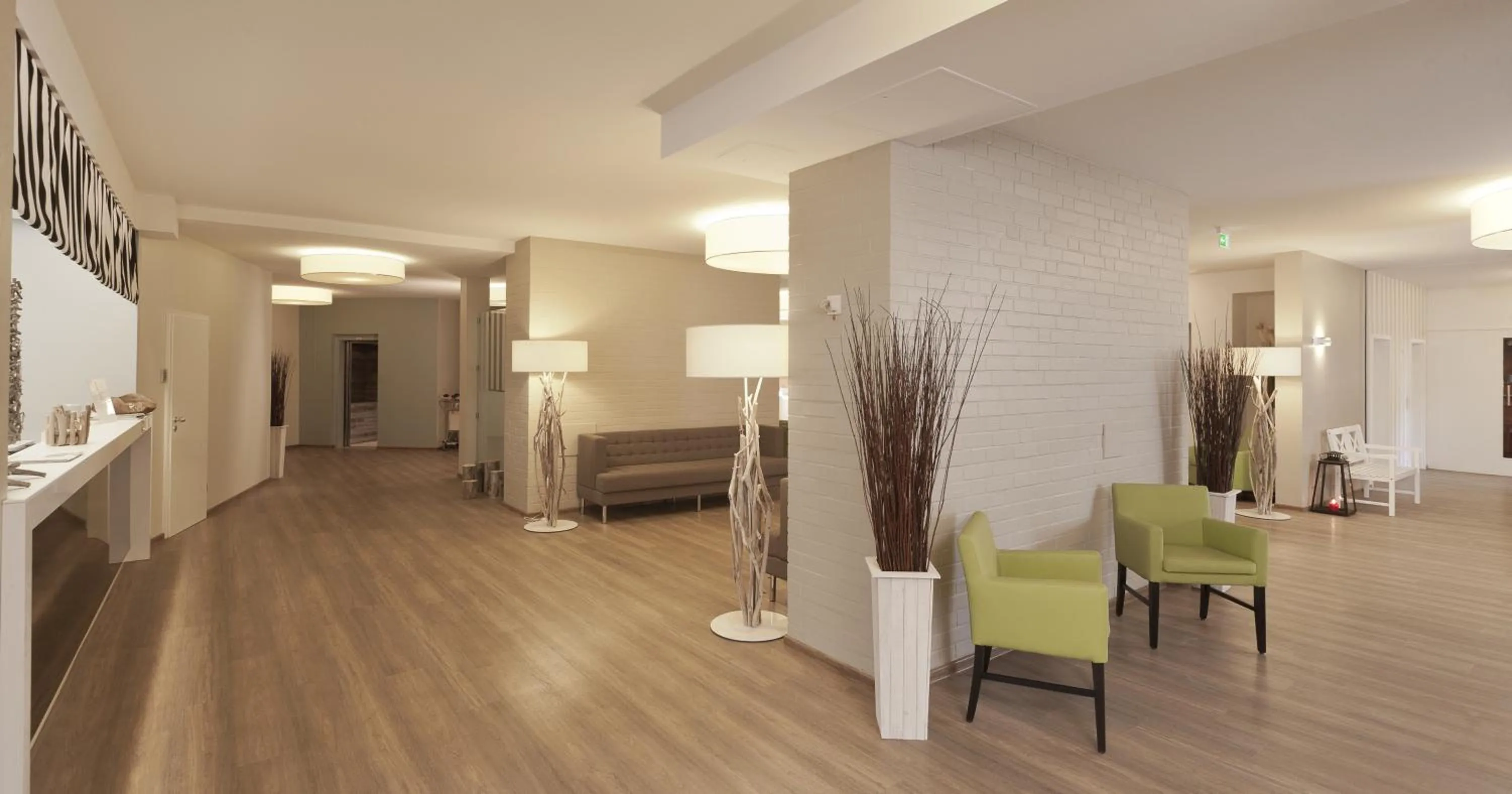 Lobby or reception in Strandhotel an der Ostsee