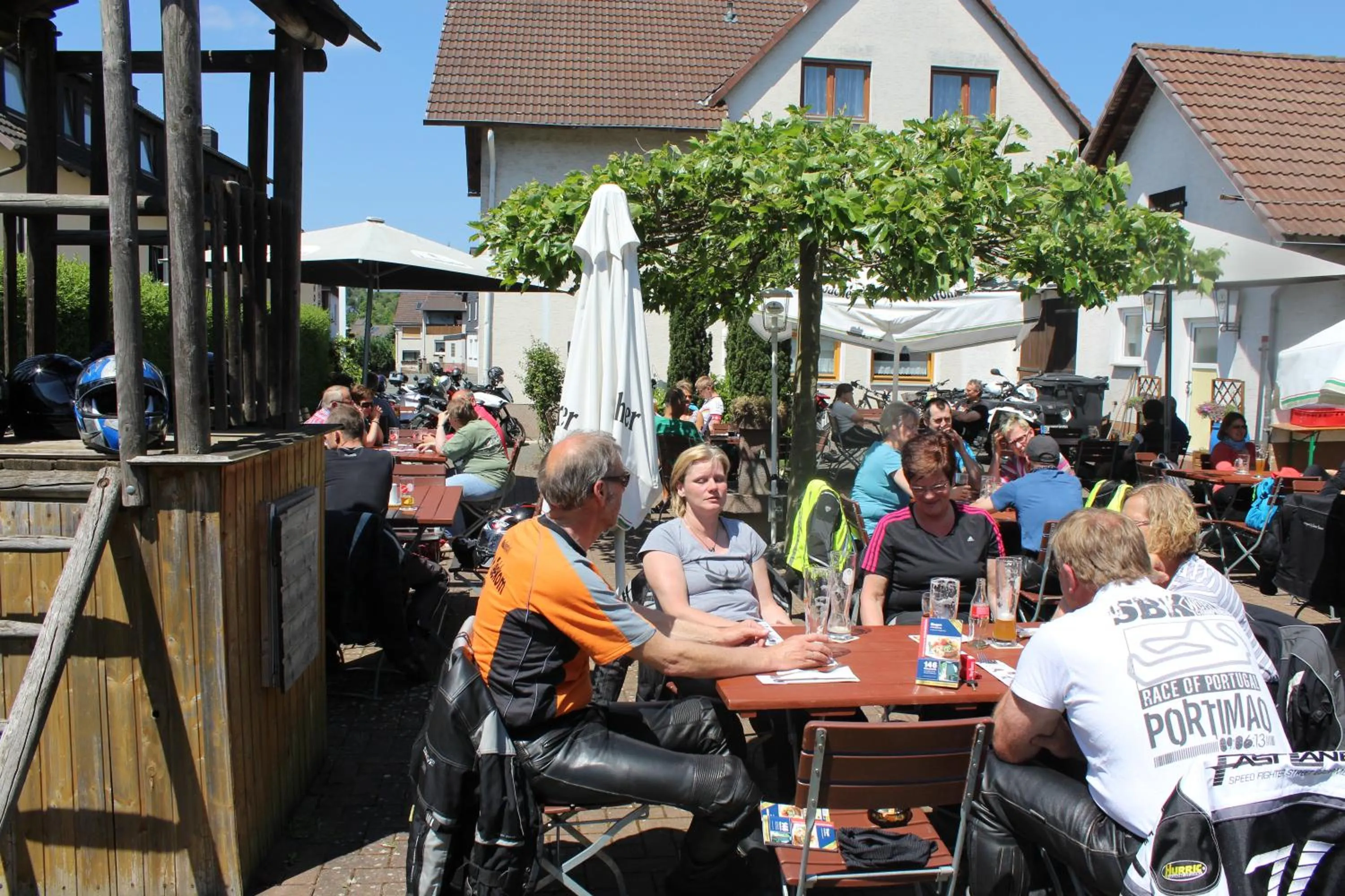On site in Landgasthof-Bikerhotel Arnold