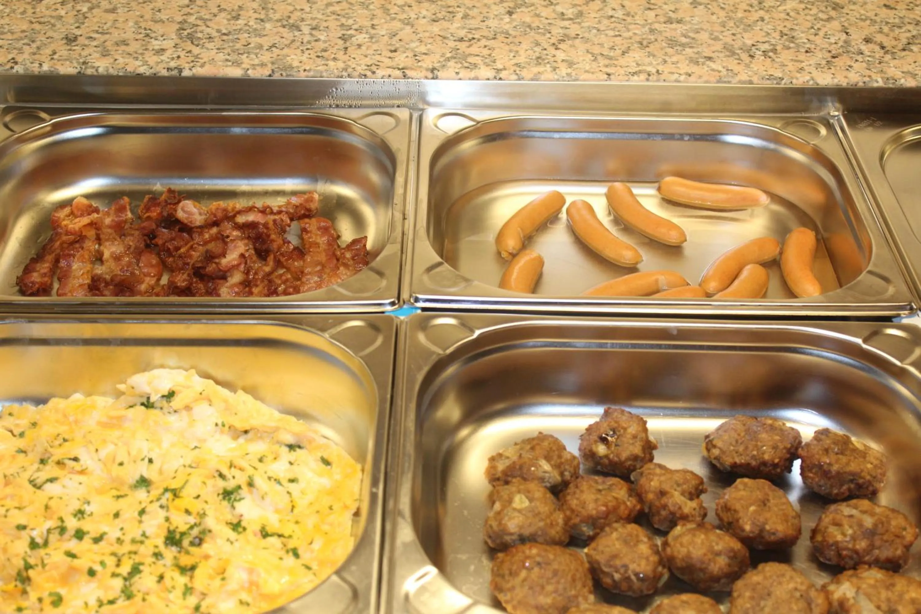 Buffet breakfast in Landgasthof-Bikerhotel Arnold