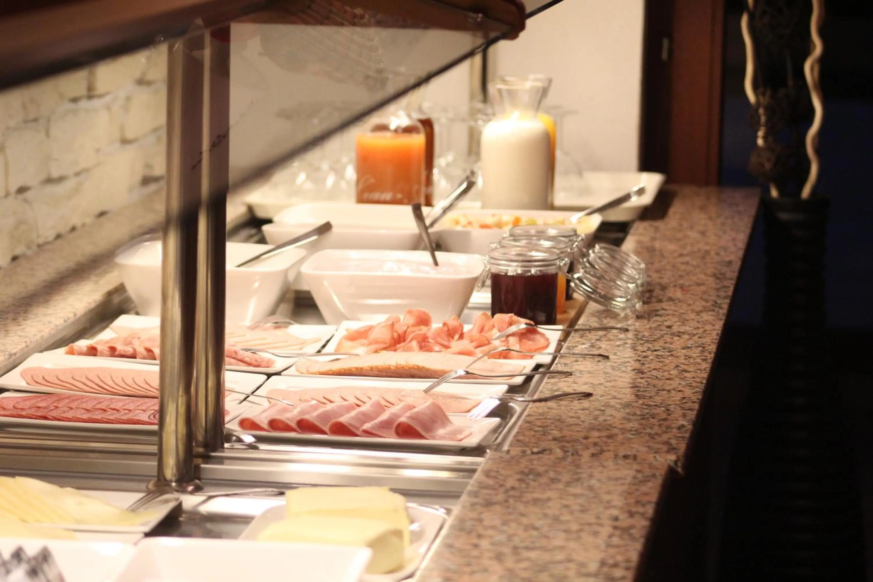 Buffet breakfast in Landgasthof-Bikerhotel Arnold