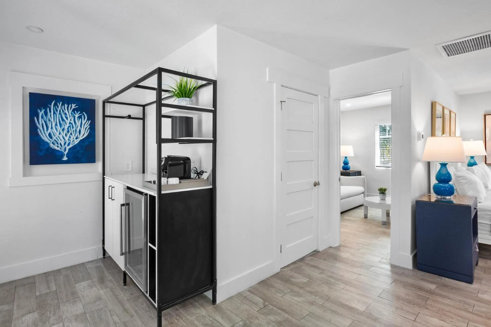 minibar in Pelican Post at Anna Maria Island Inn