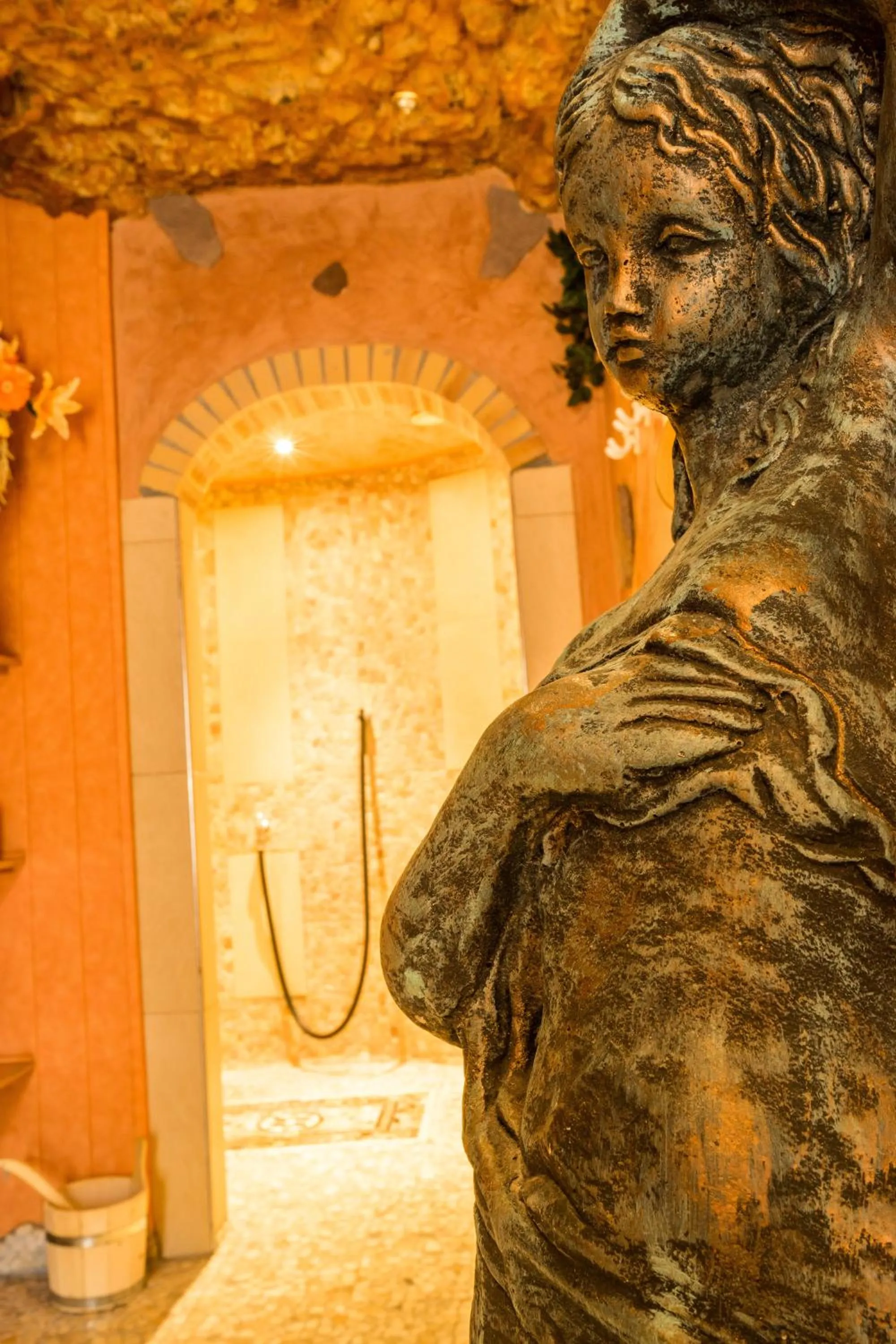 Decorative detail in Hotel Krone Igelsberg