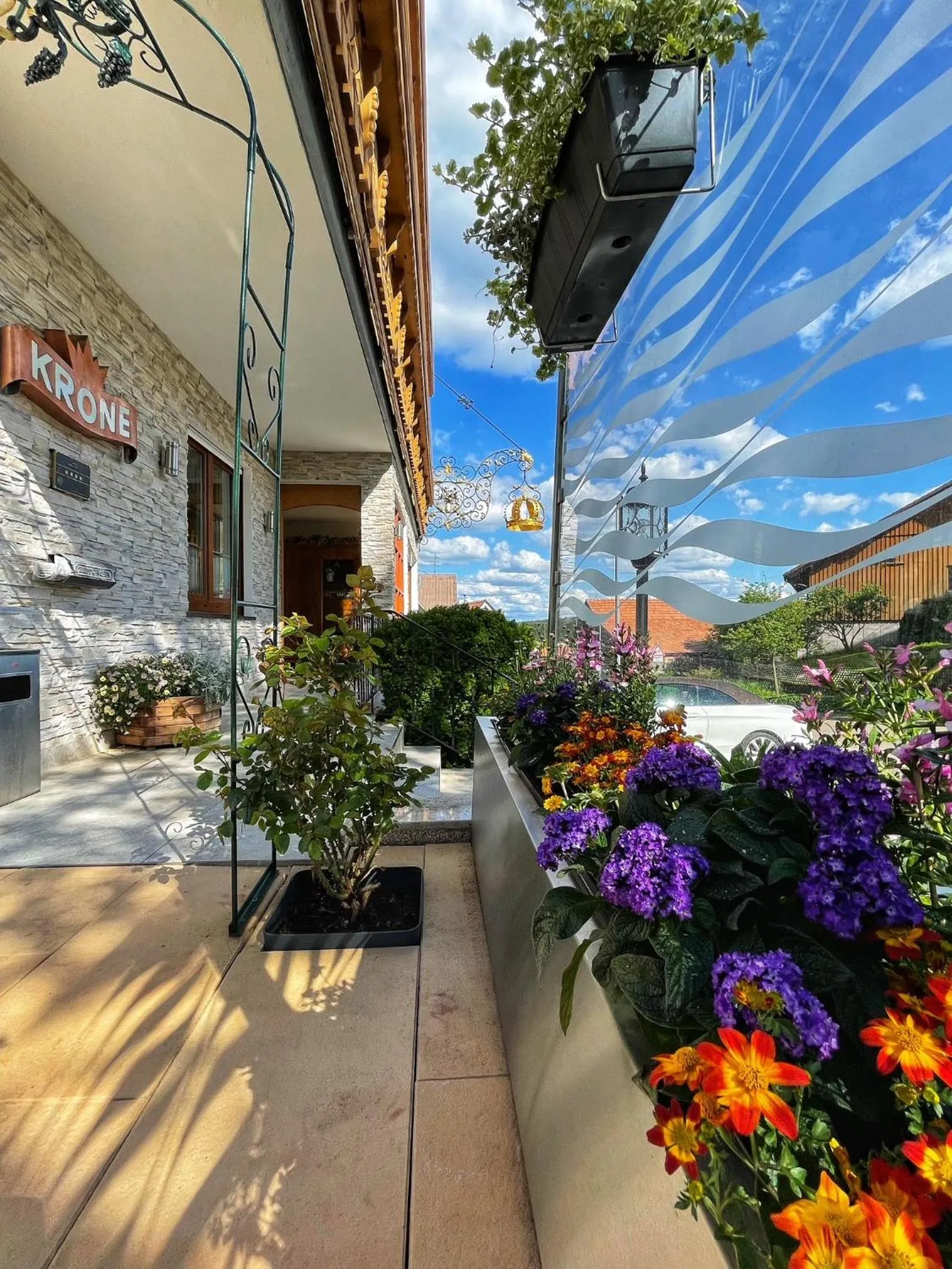 Facade/entrance in Hotel Krone Igelsberg