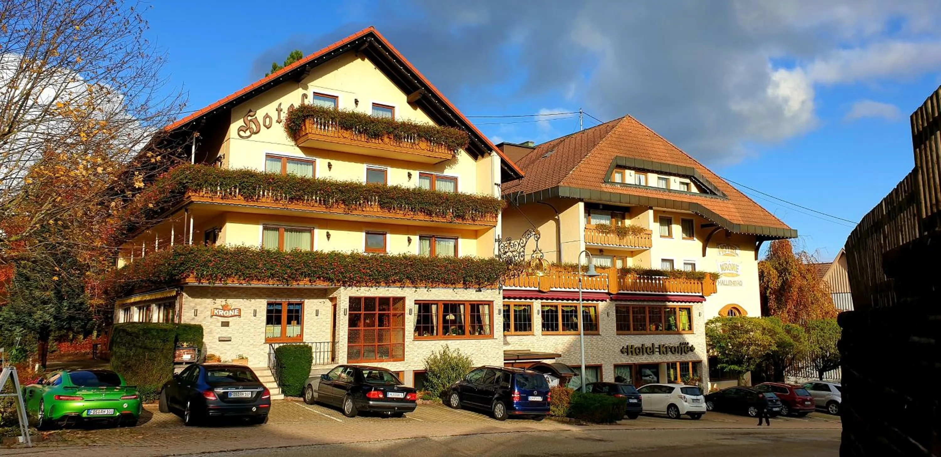 Property building in Hotel Krone Igelsberg