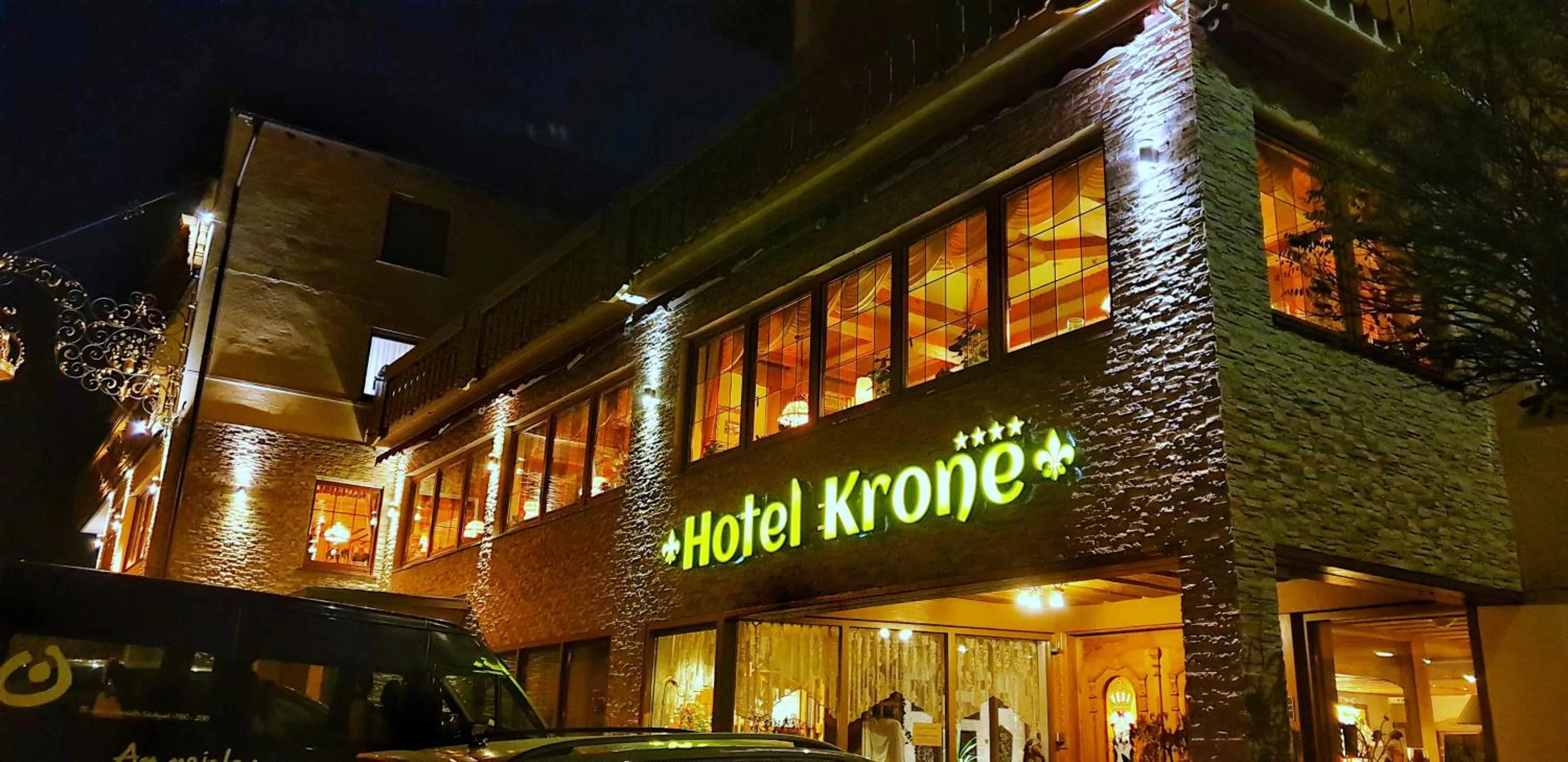 Property building in Hotel Krone Igelsberg