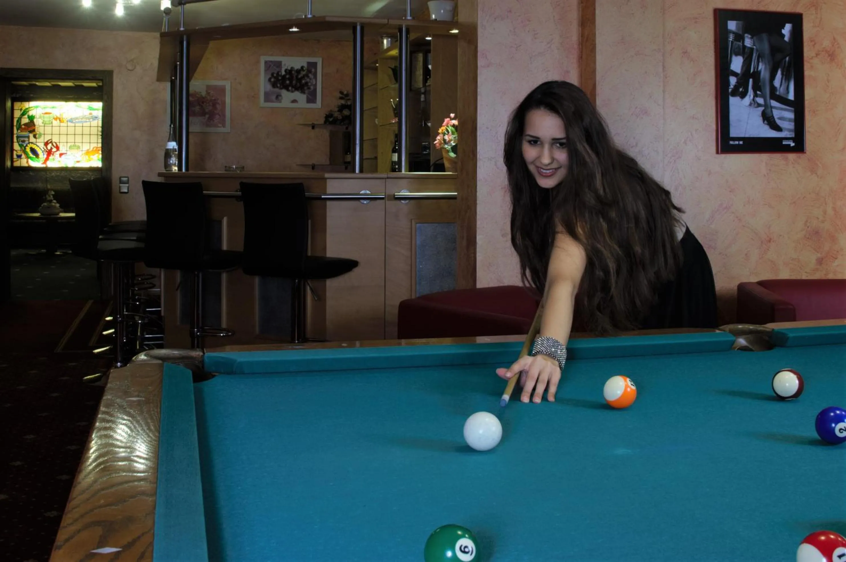 Billiard in Hotel Krone Igelsberg