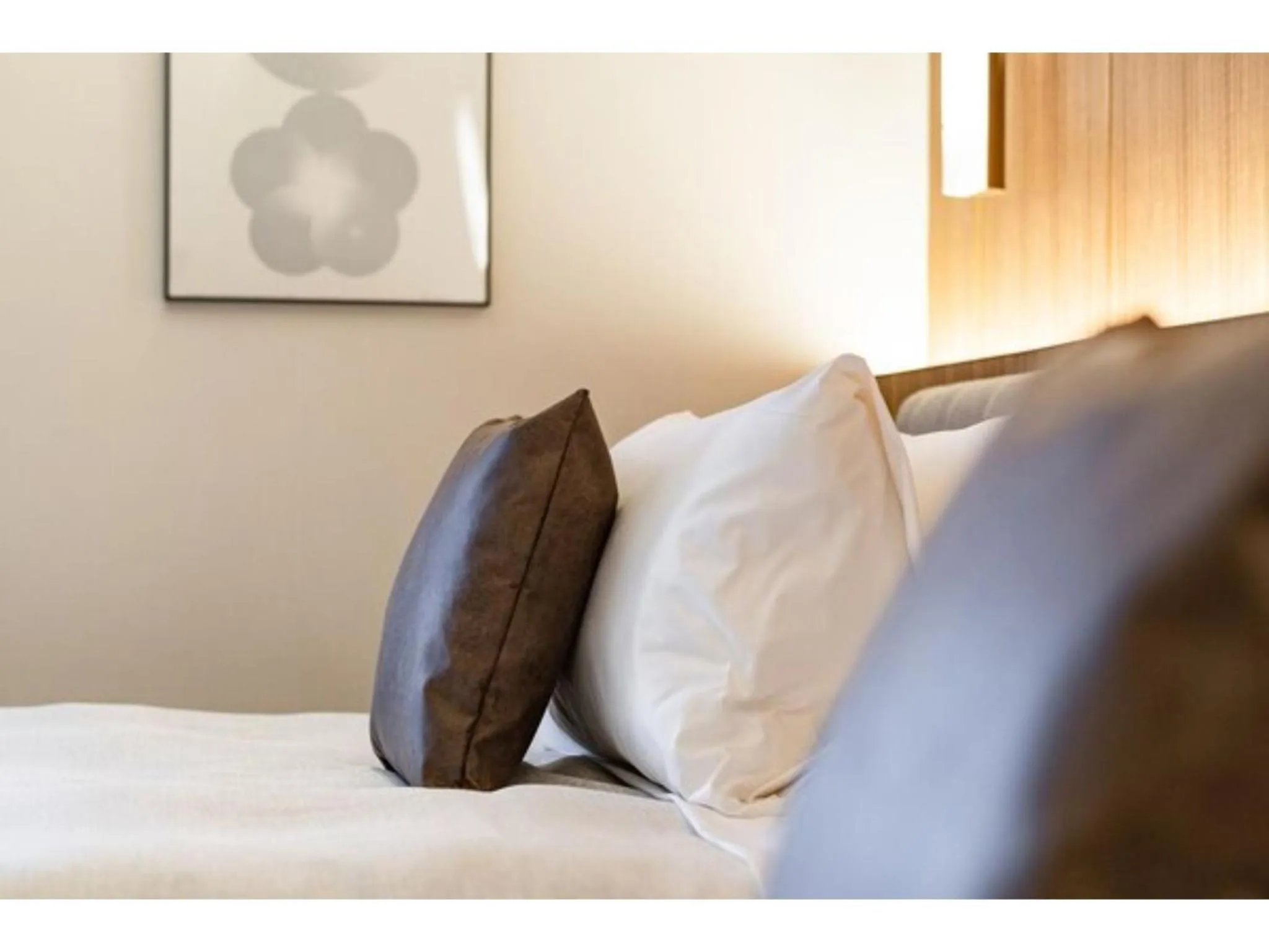 Bed in The OneFive Terrace Fukuoka - Vacation STAY 33441v