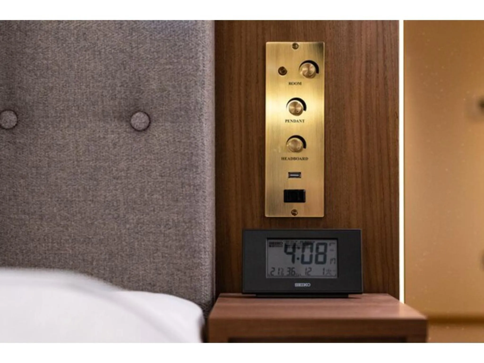 Bed in The OneFive Terrace Fukuoka - Vacation STAY 33419v