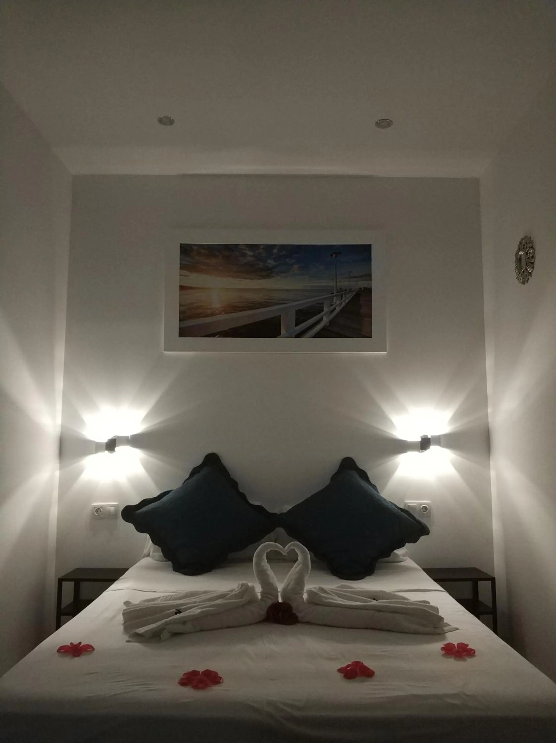 Bed in Apartamentos Boni