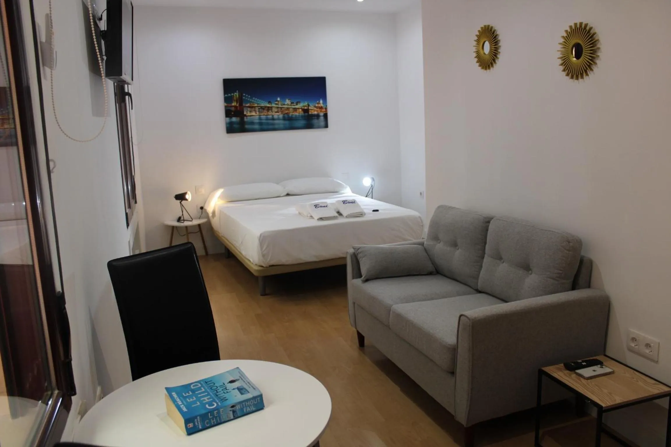 Bed in Apartamentos Boni