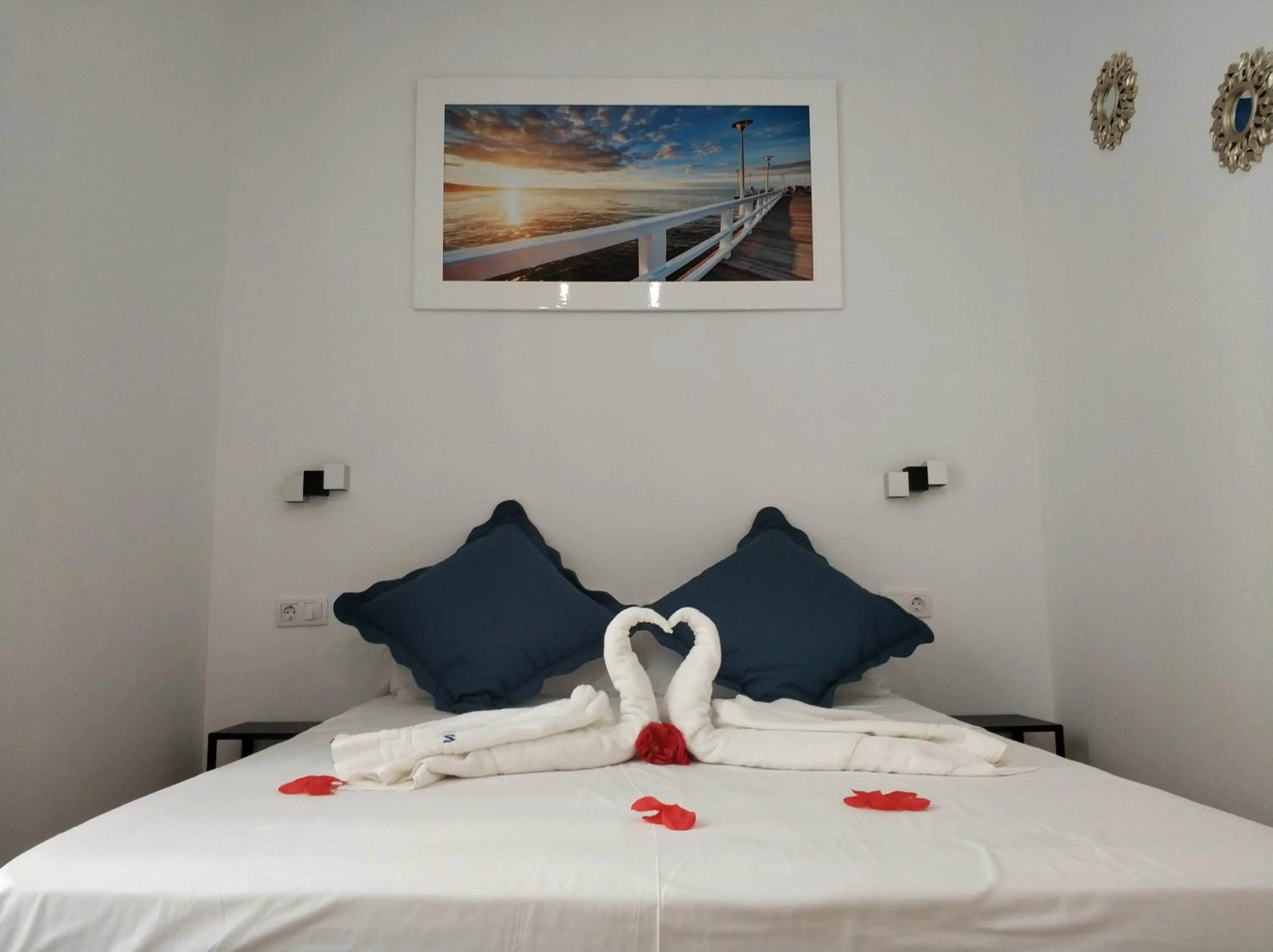 Bed in Apartamentos Boni