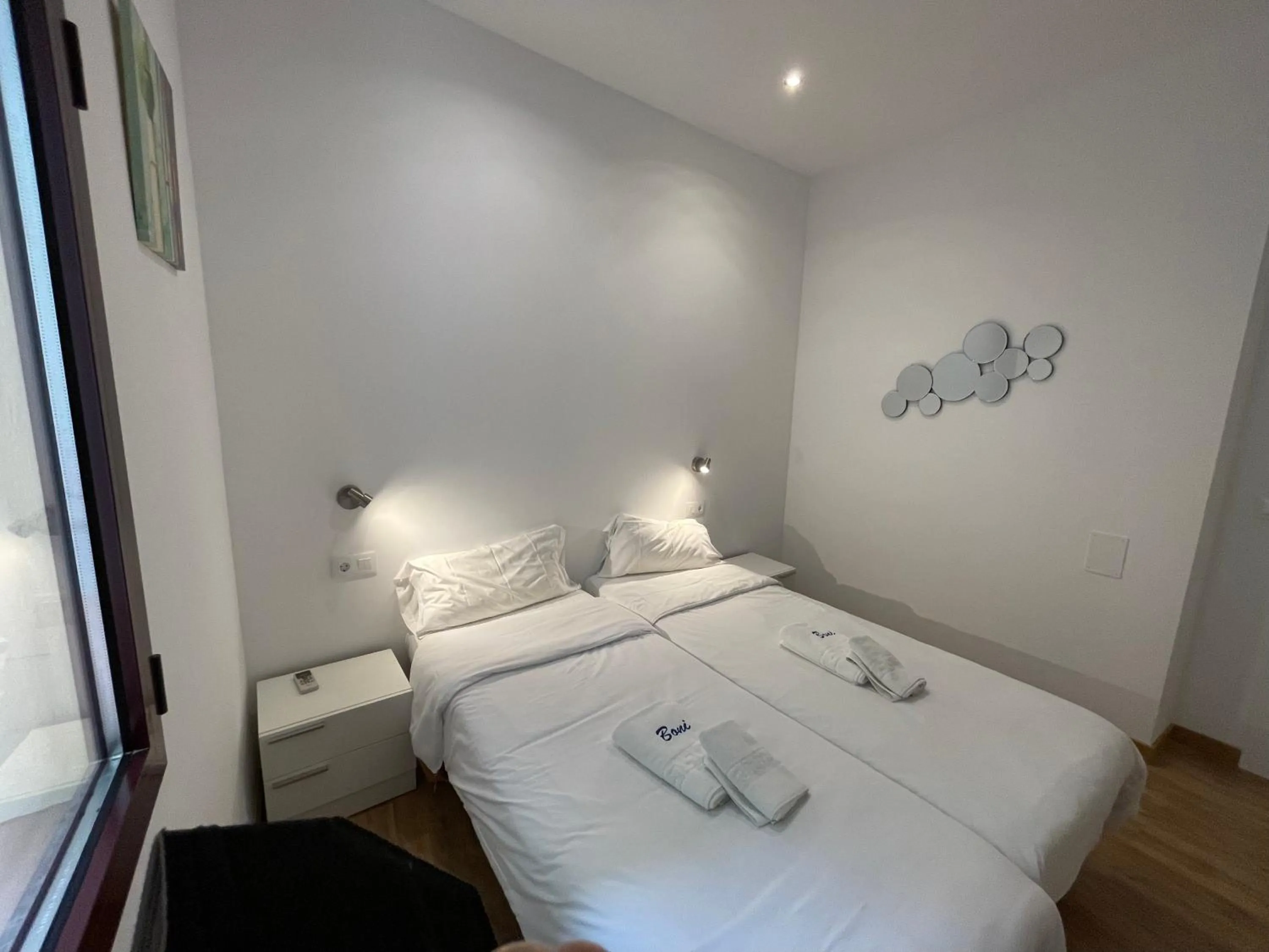 Bedroom, Bed in Apartamentos Boni