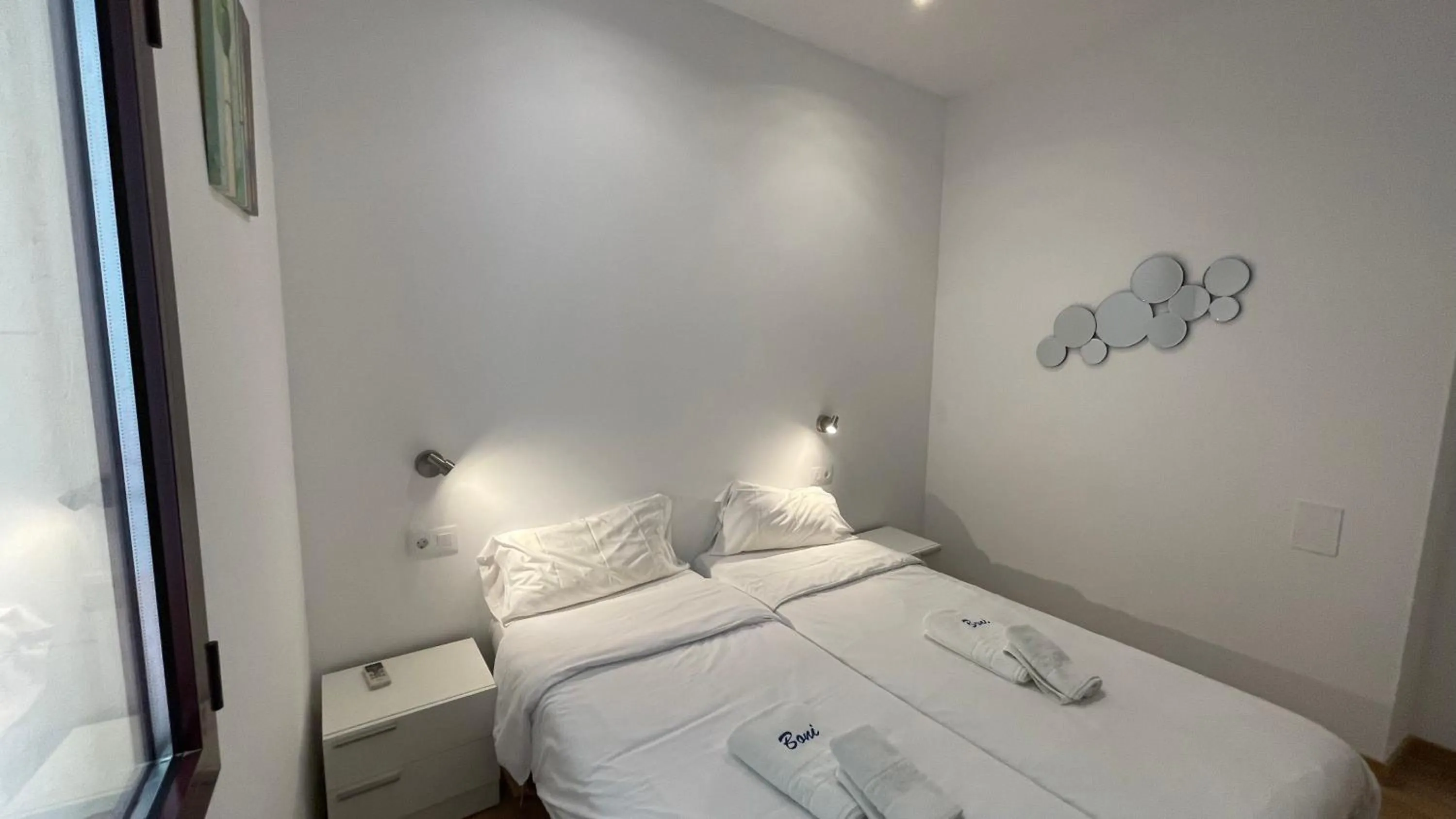 Bedroom, Bed in Apartamentos Boni