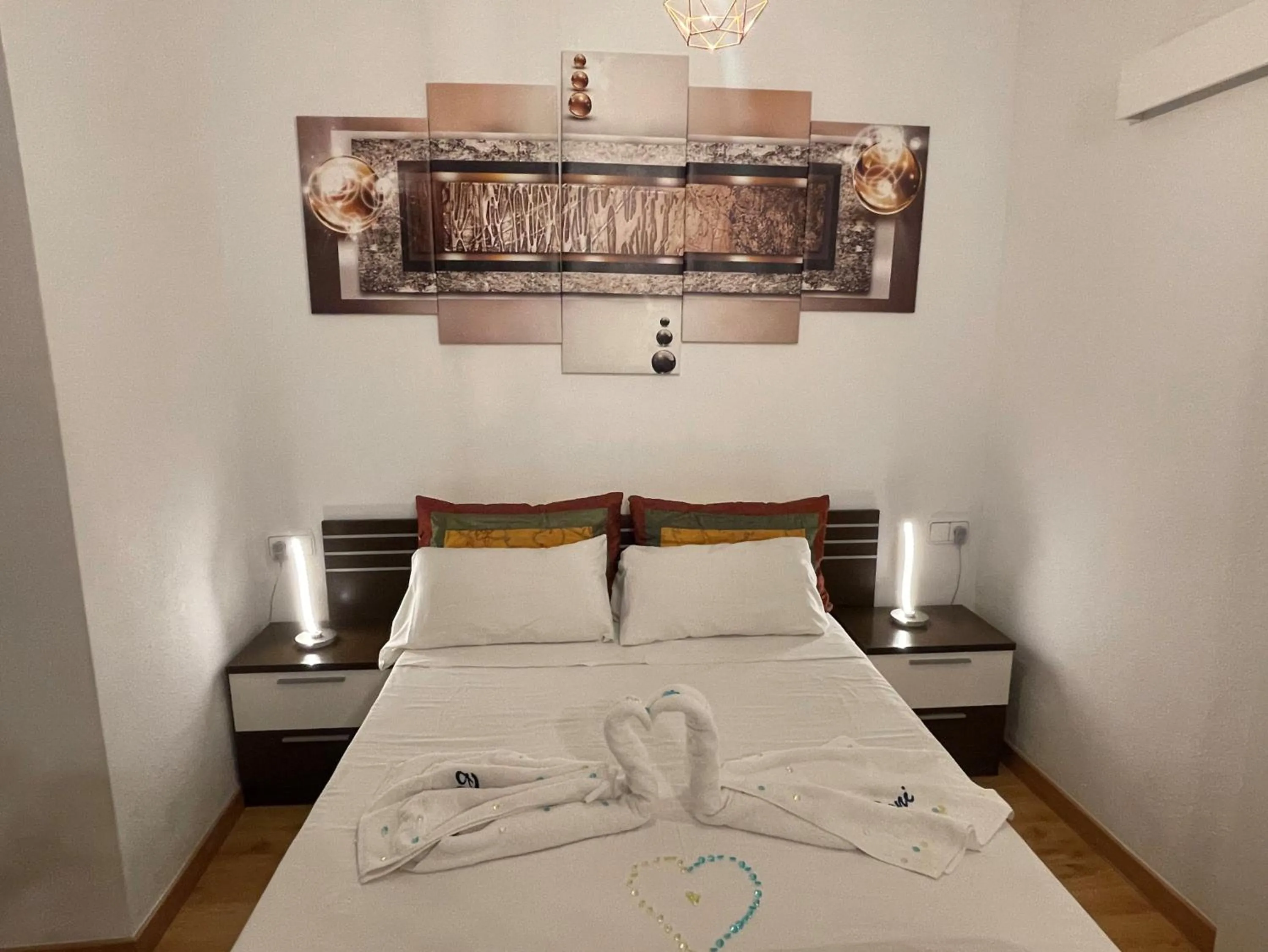 Bed in Apartamentos Boni