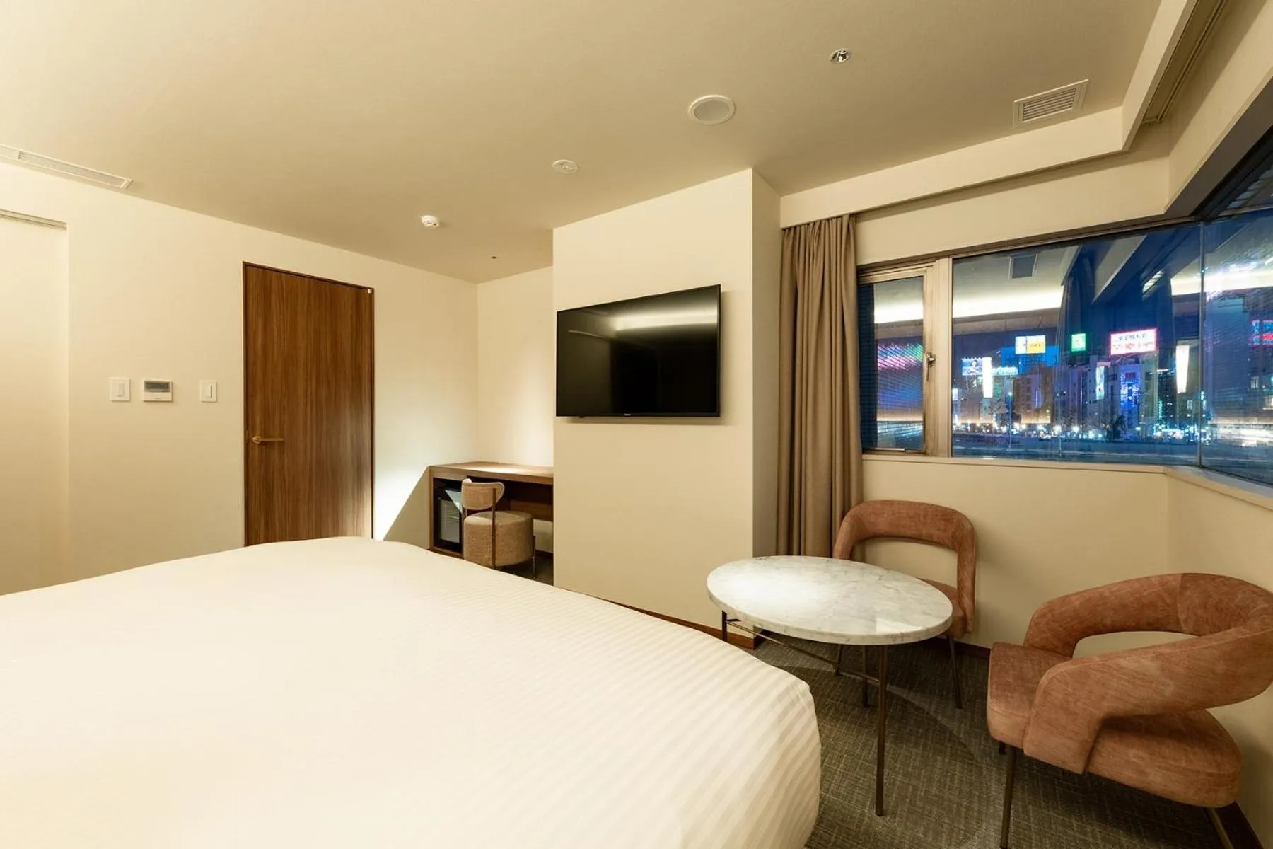 Bed in The OneFive Villa Fukuoka - Vacation STAY 33465v