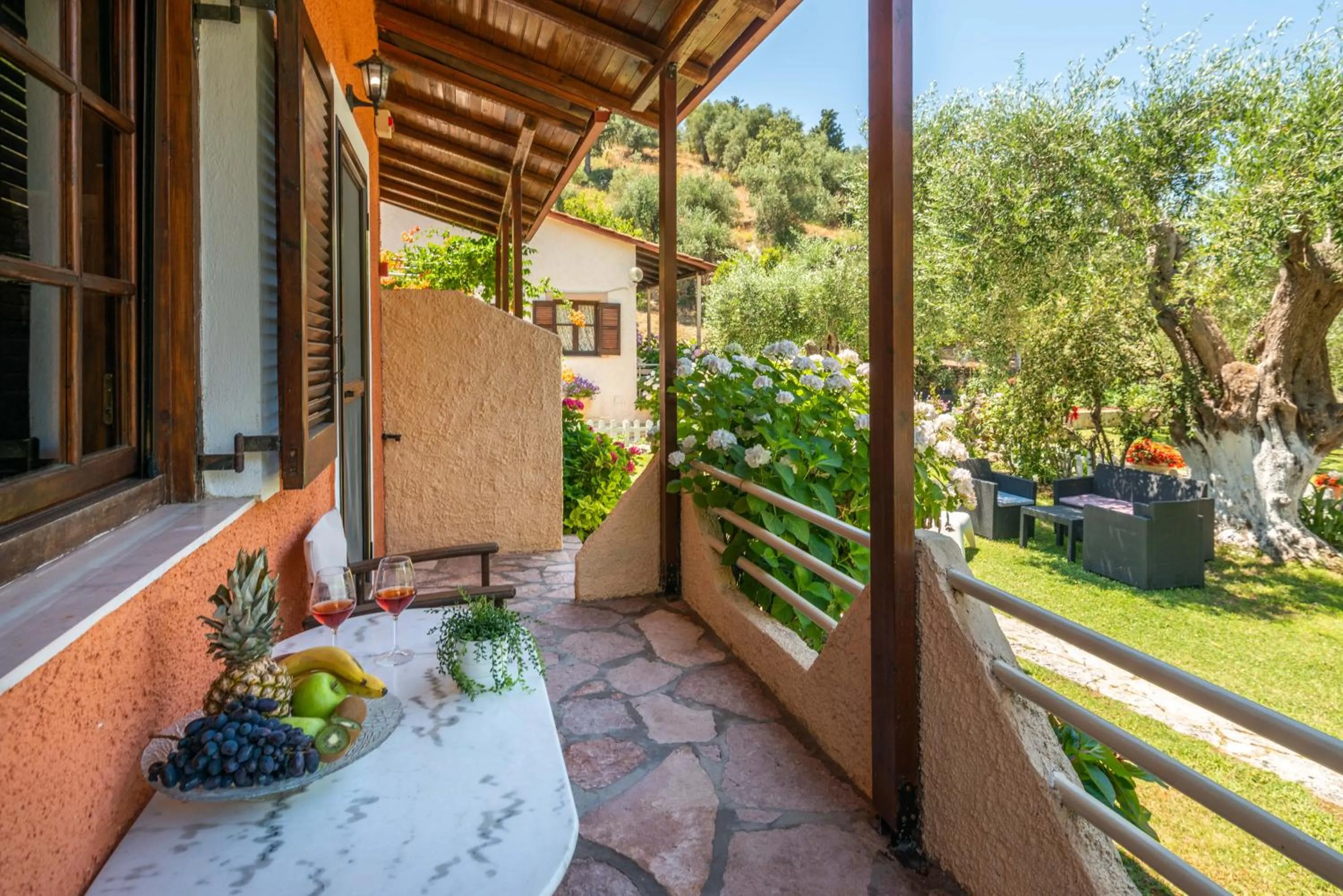 Balcony/Terrace in Anneta Studios