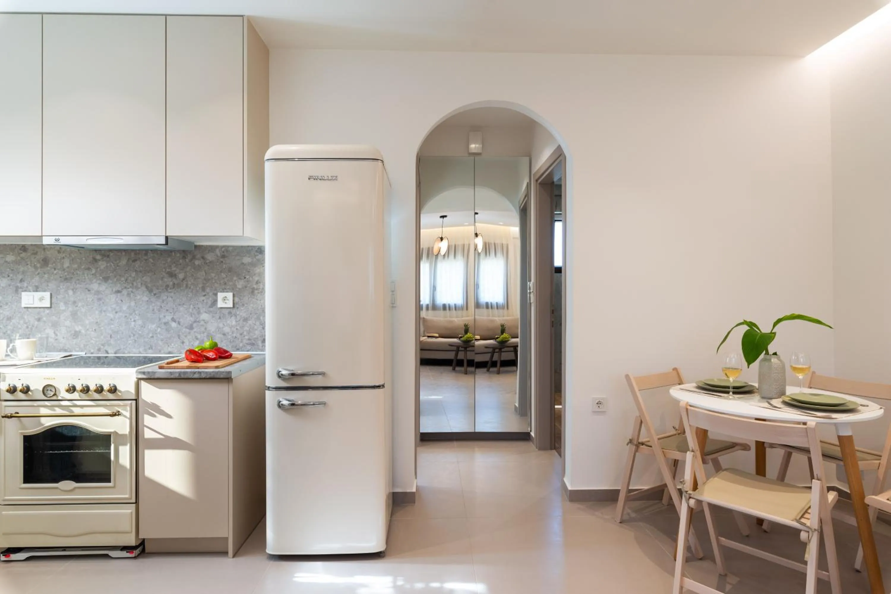 Kitchen or kitchenette in Anneta Studios