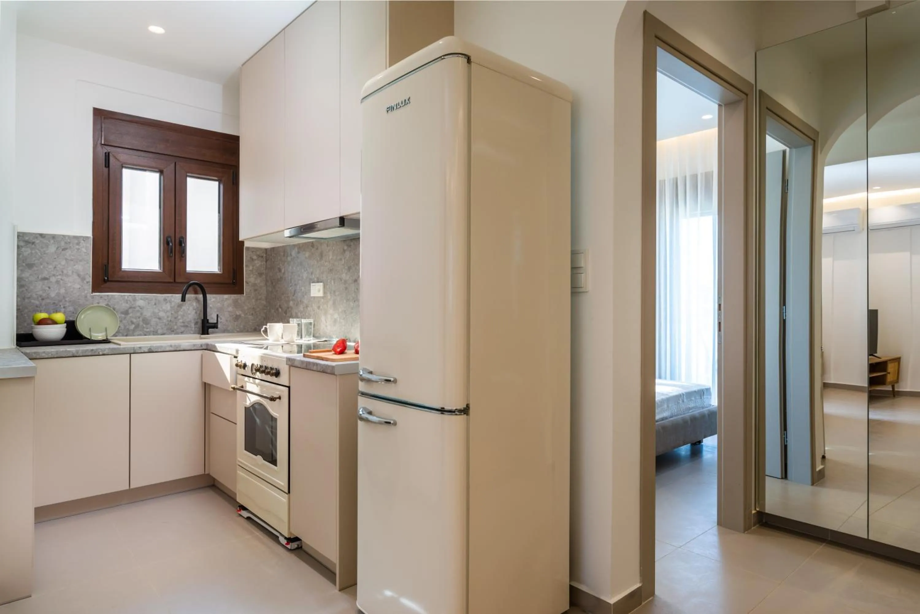 Kitchen or kitchenette in Anneta Studios