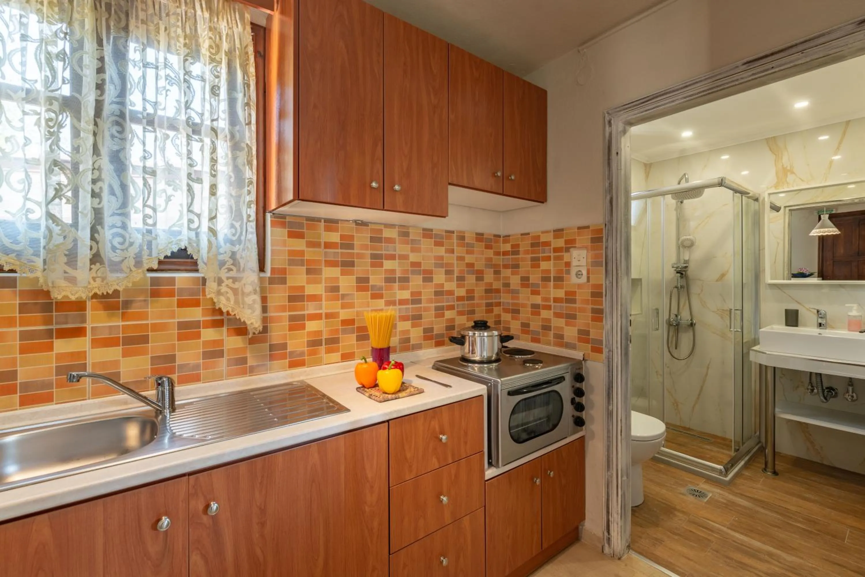 Kitchen or kitchenette in Anneta Studios