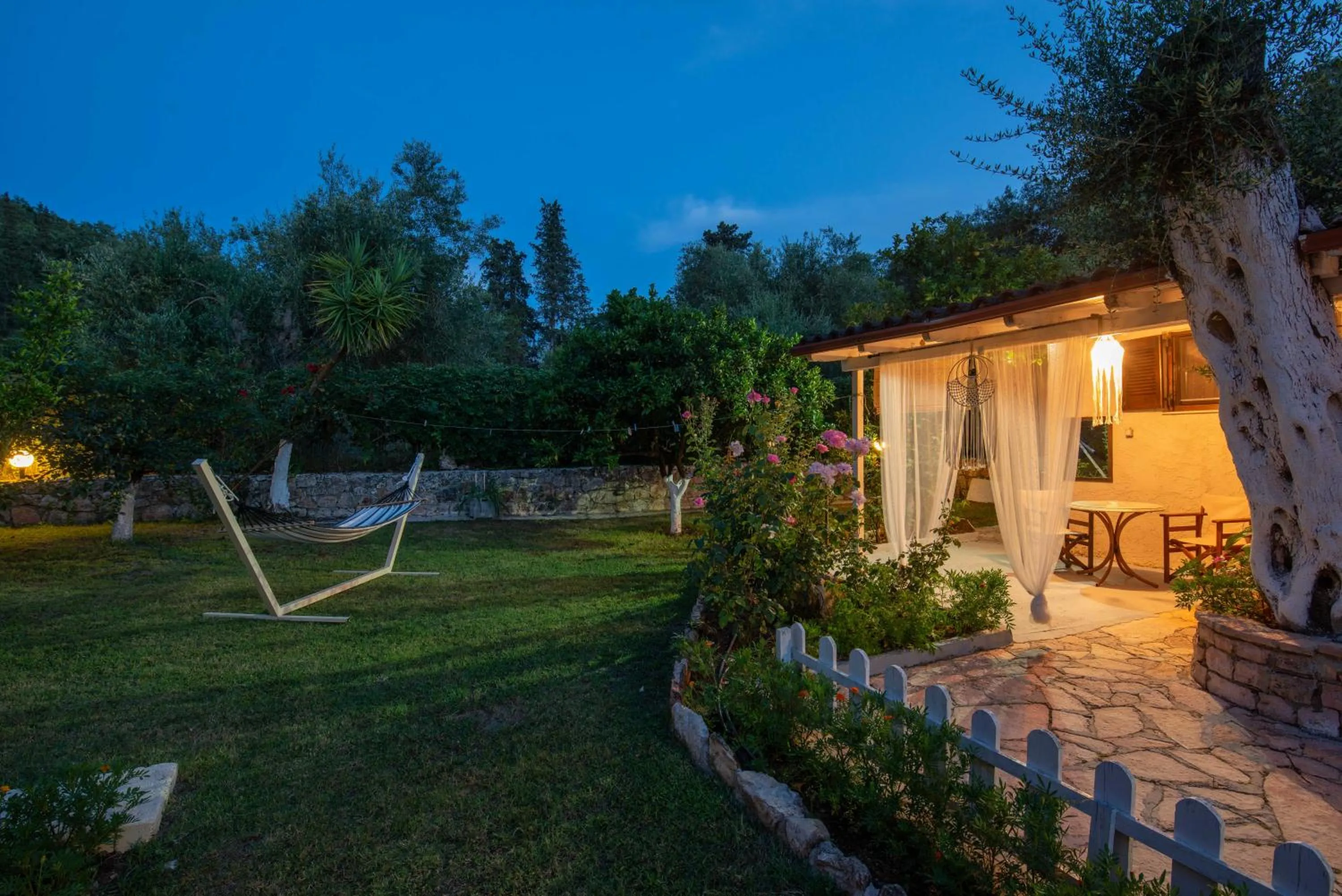 Garden view in Anneta Studios