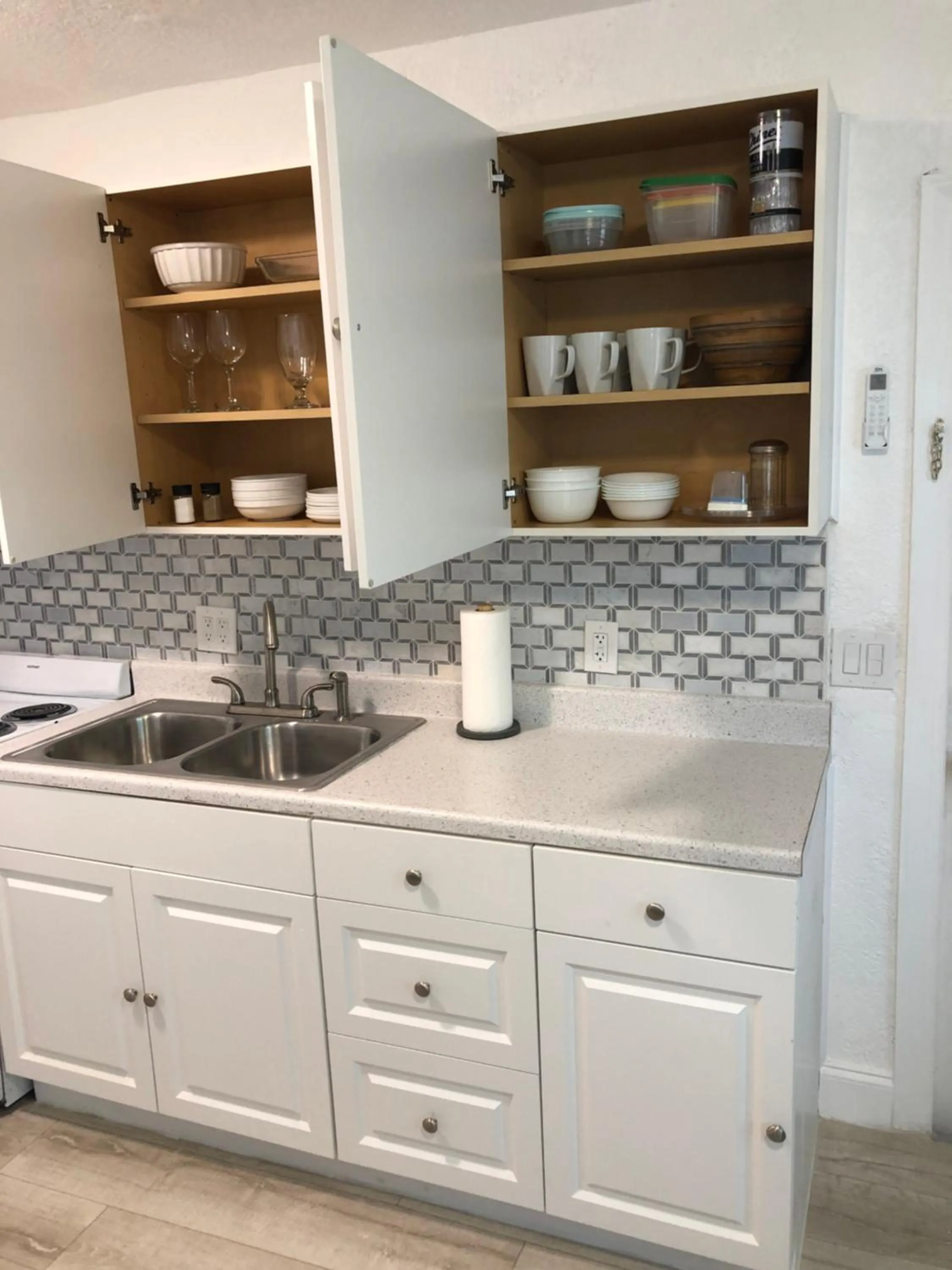 kitchen in Mermaid's Lighthouse