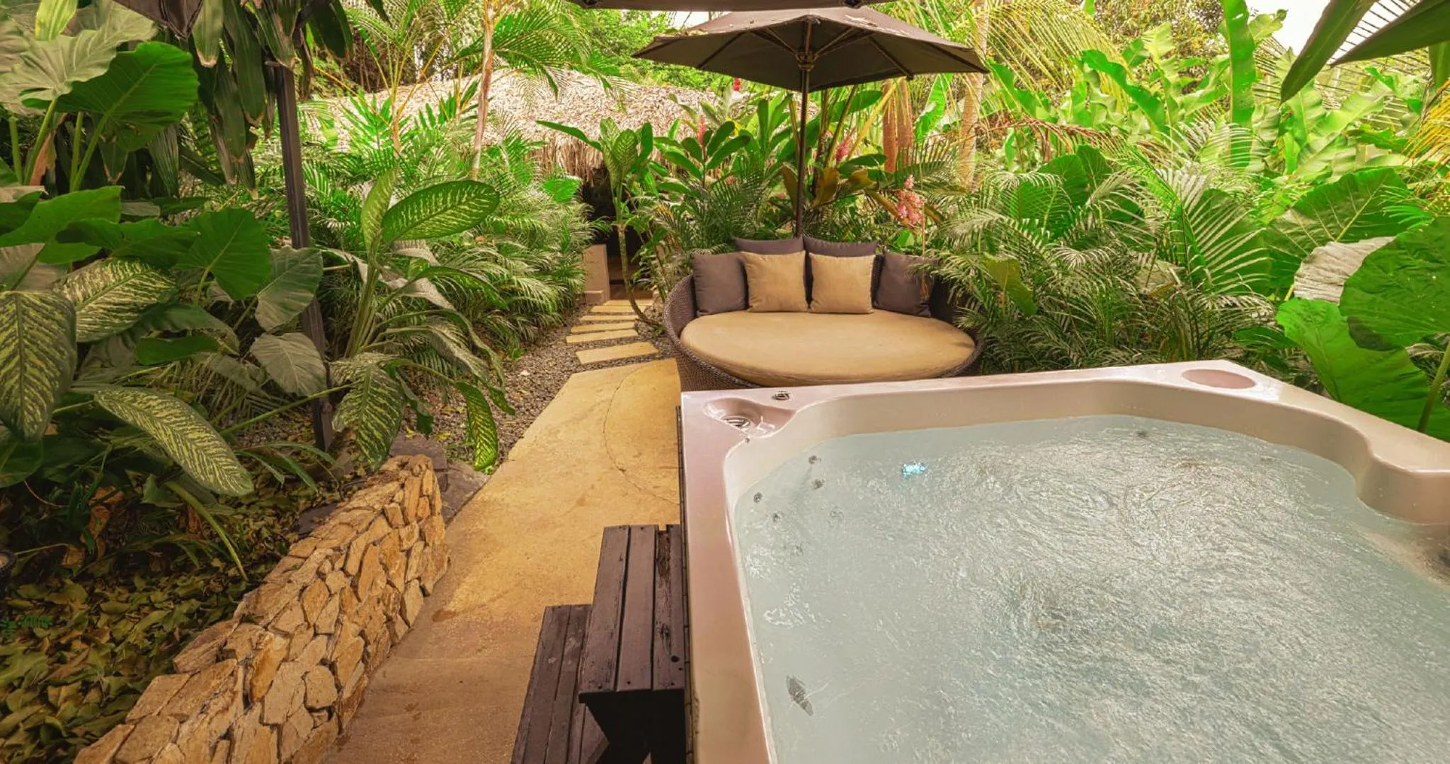 Natural landscape in Hotel Casa Candela