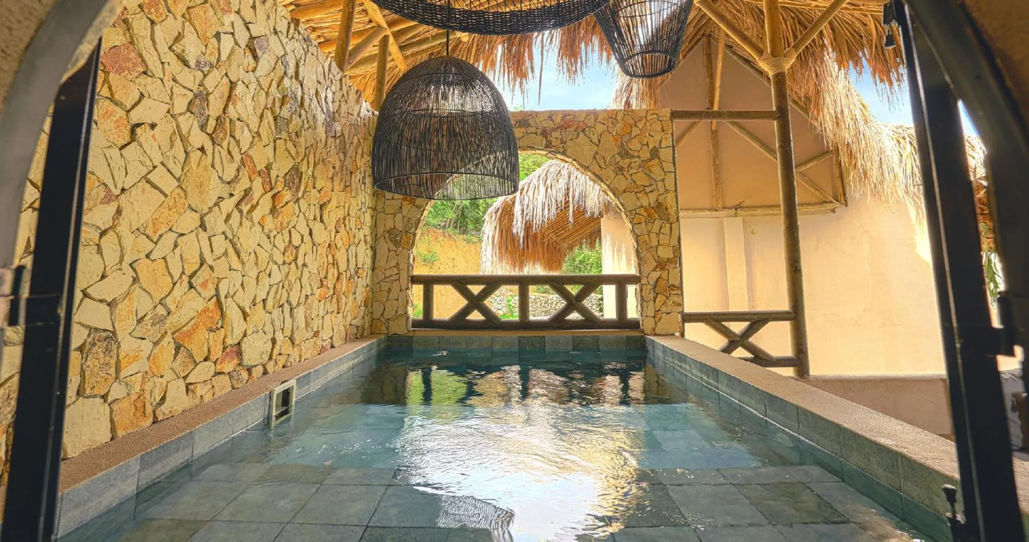 Natural landscape in Hotel Casa Candela