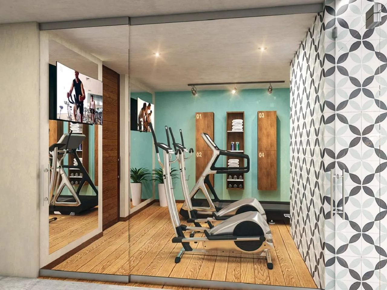 Fitness centre/facilities in Anah La Quinta