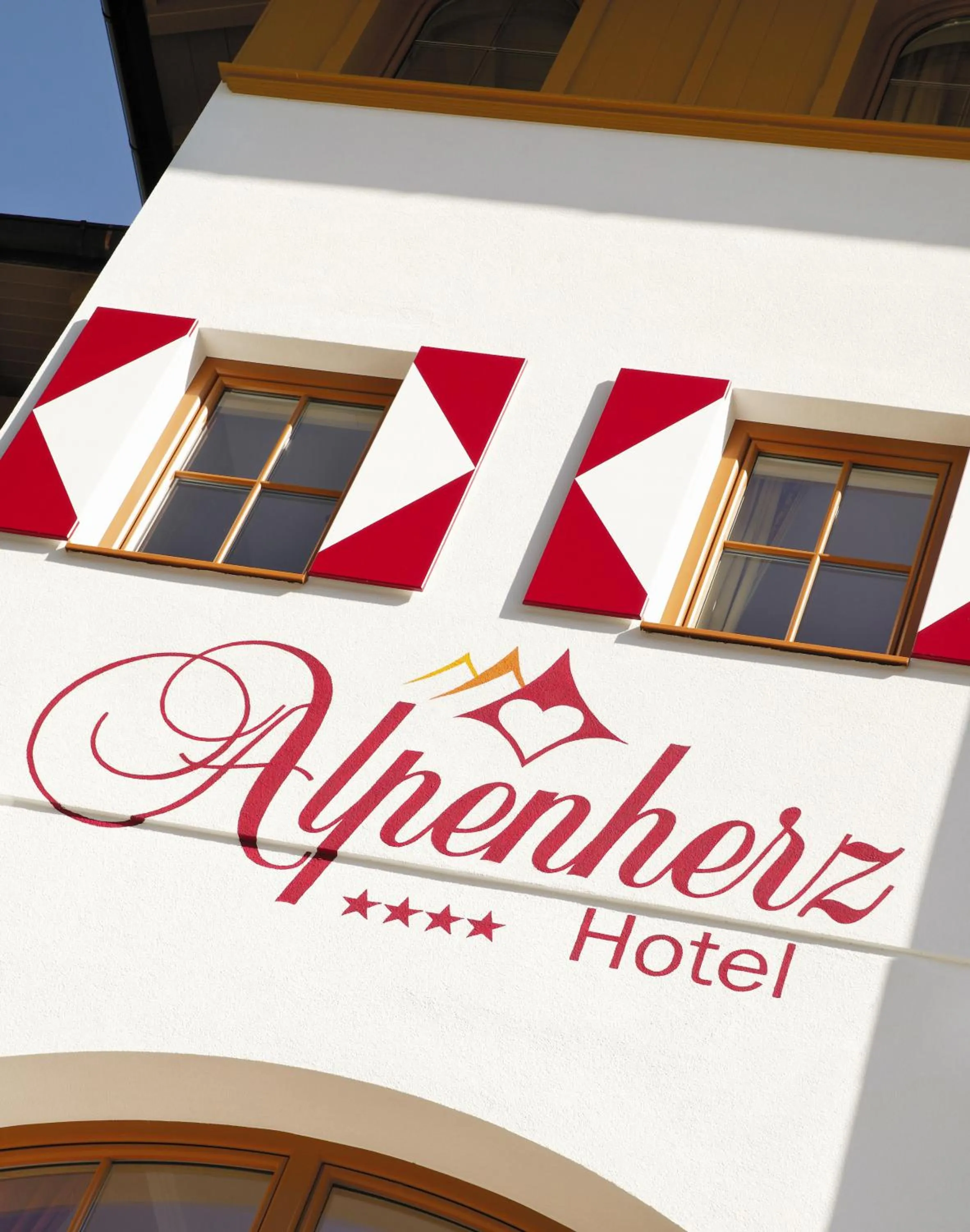 Facade/entrance in Alpenherz Hotel Garni