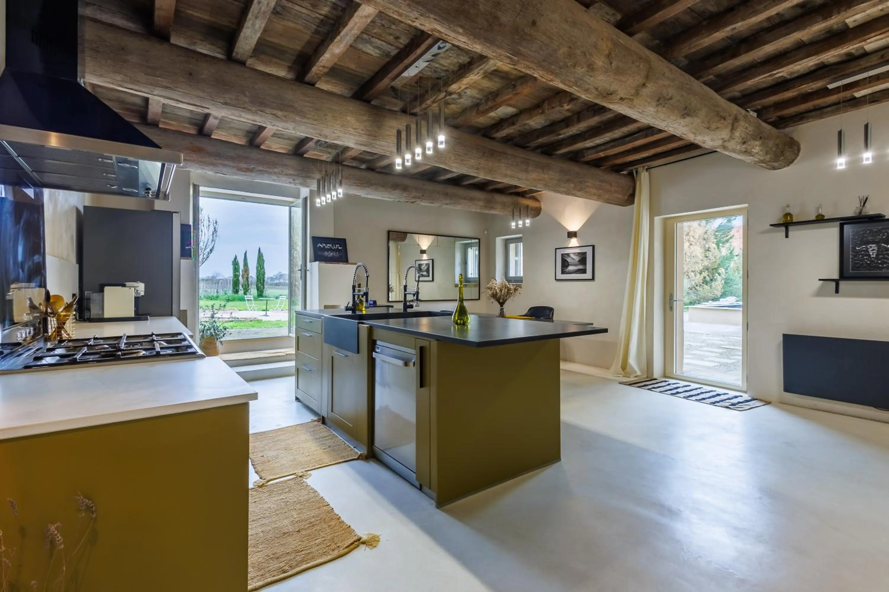 Maison Tara verte au Mas Montredon