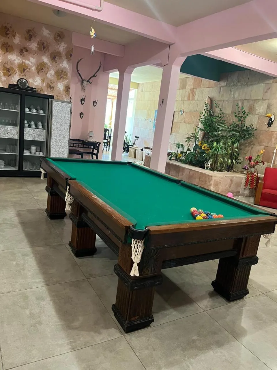 Communal lounge/ TV room in Pousada Canavieiras Frederic