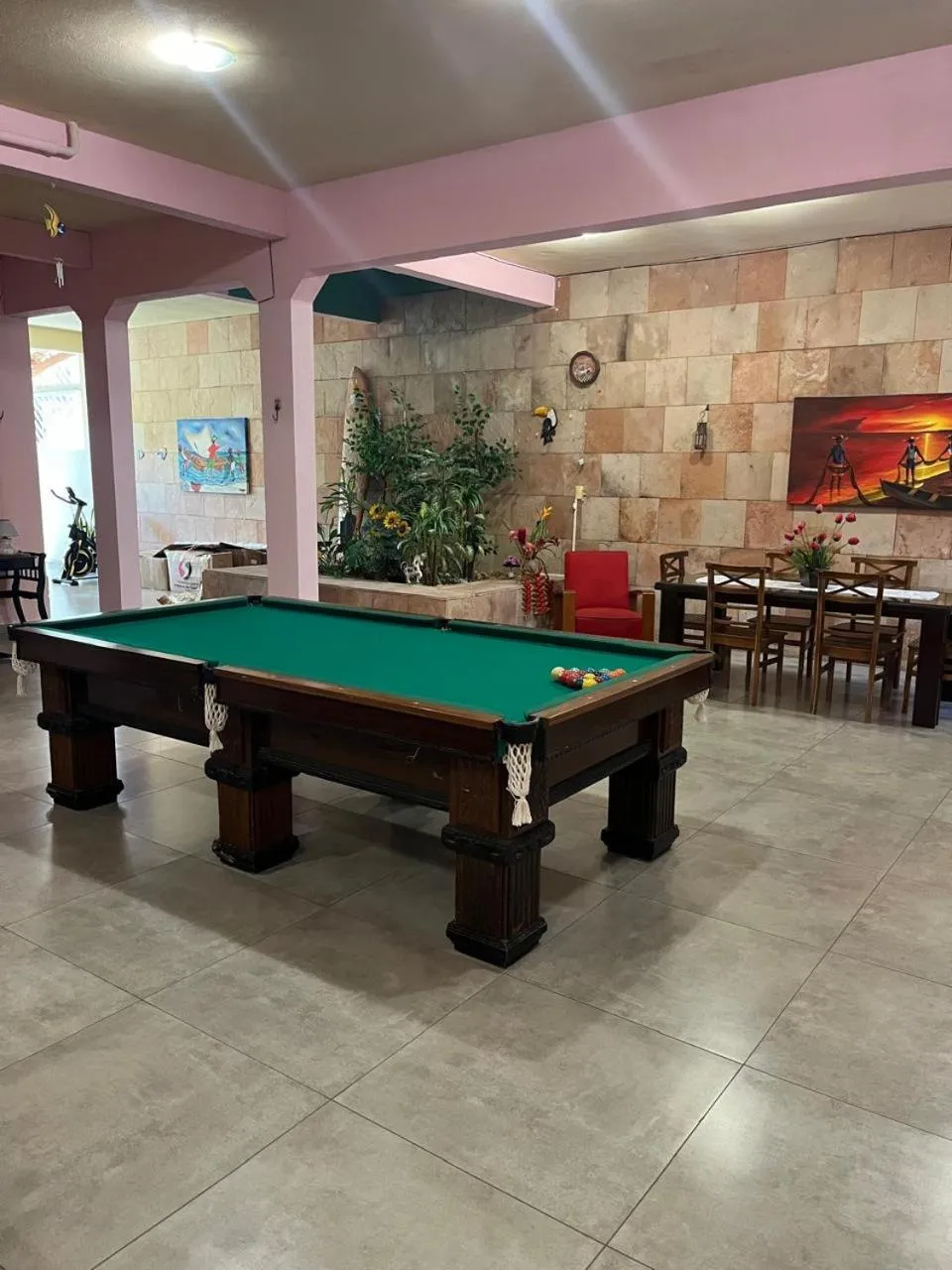 Game Room in Pousada Canavieiras Frederic