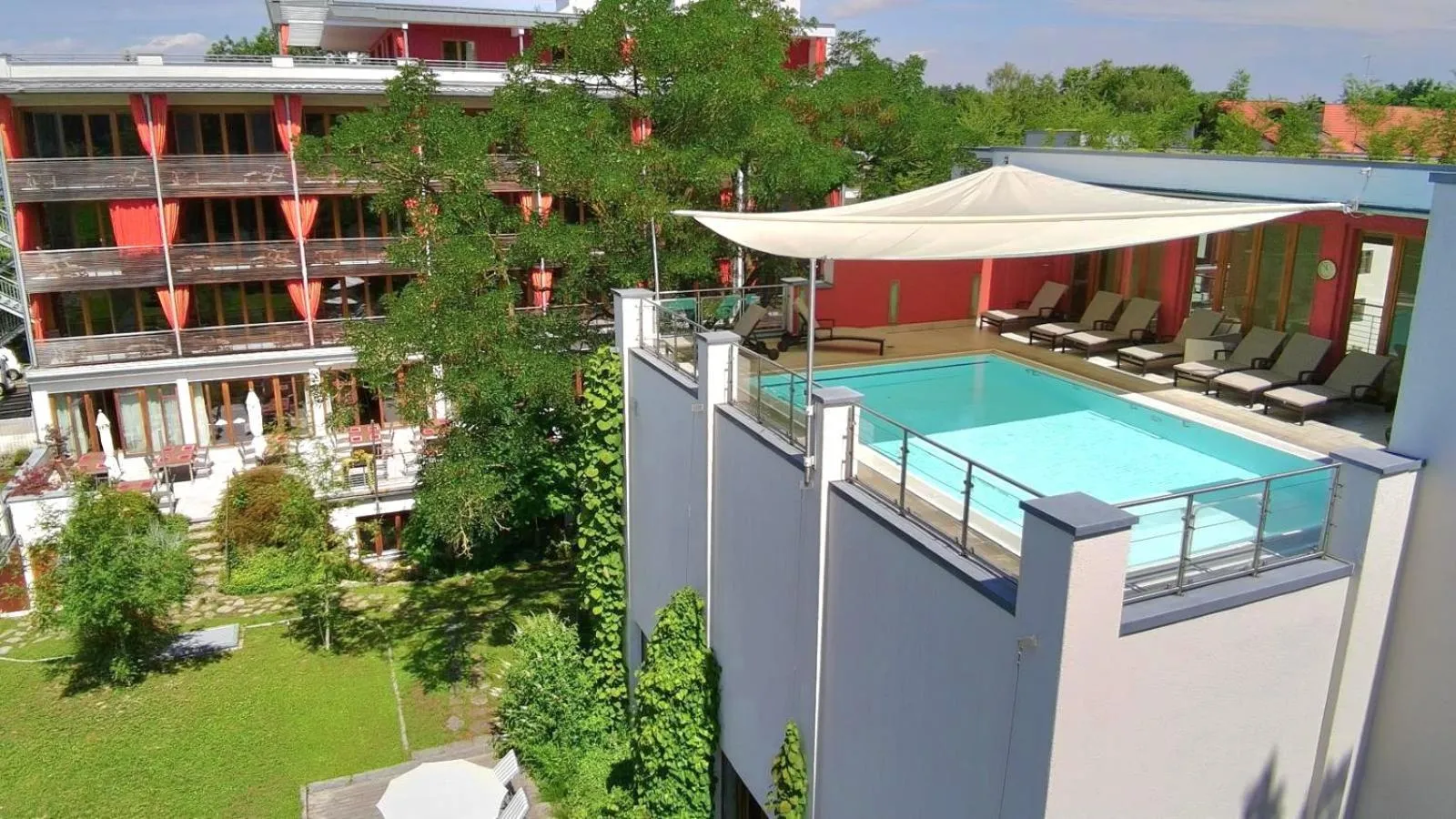 Property building in Bio Thermalhotel Falkenhof