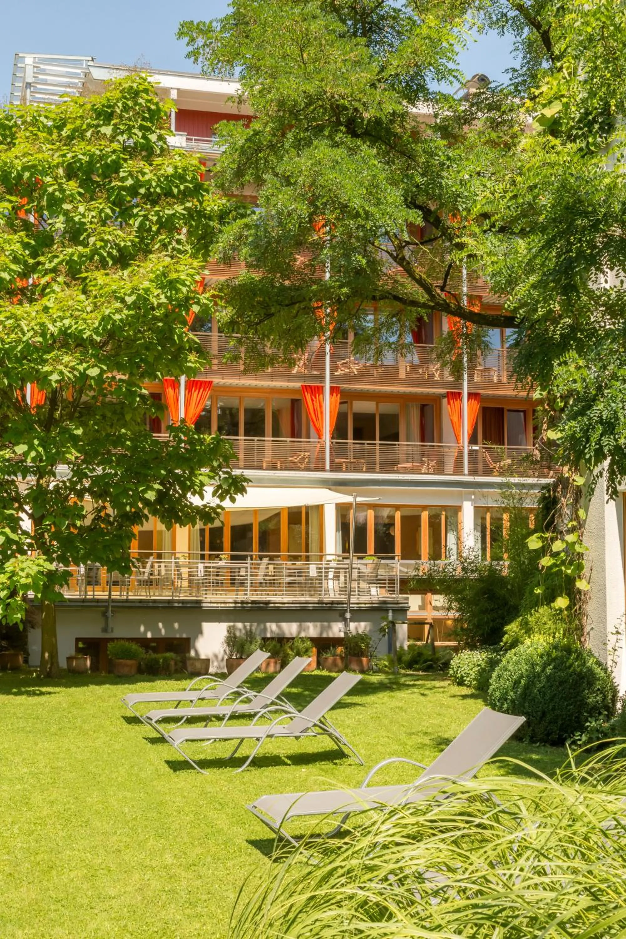 Garden in Bio Thermalhotel Falkenhof