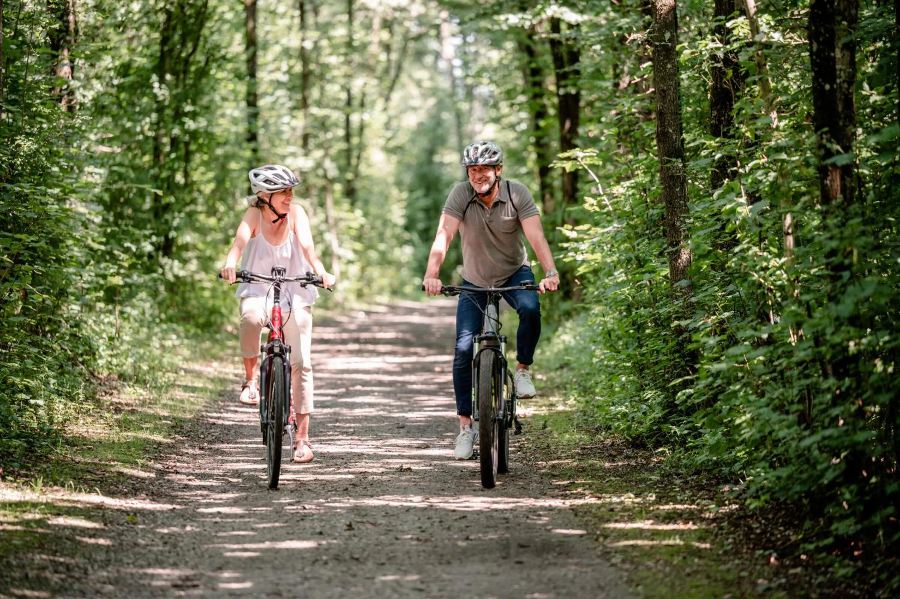 Cycling in Bio Thermalhotel Falkenhof