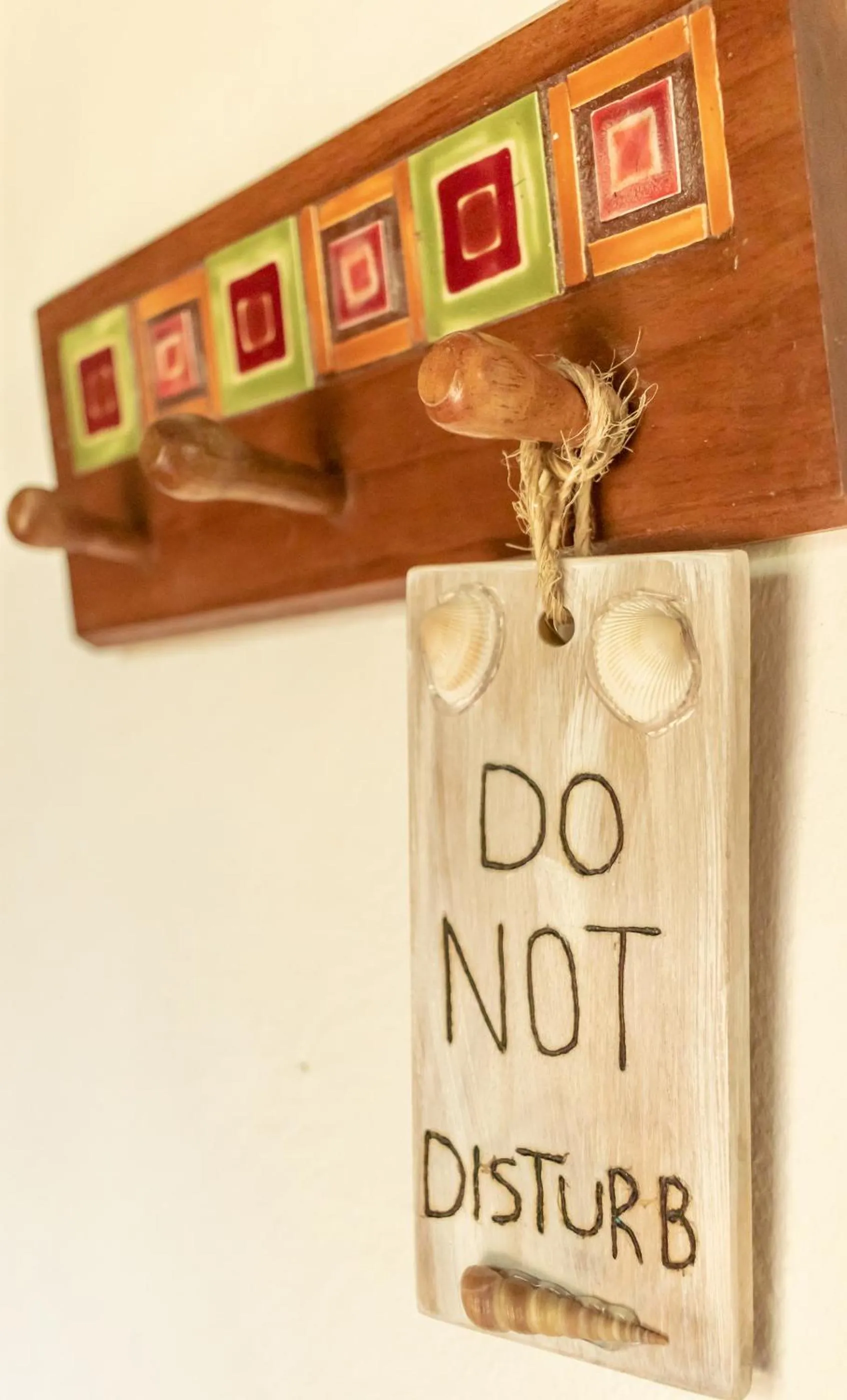 Decorative detail in Cabinas Las Olas