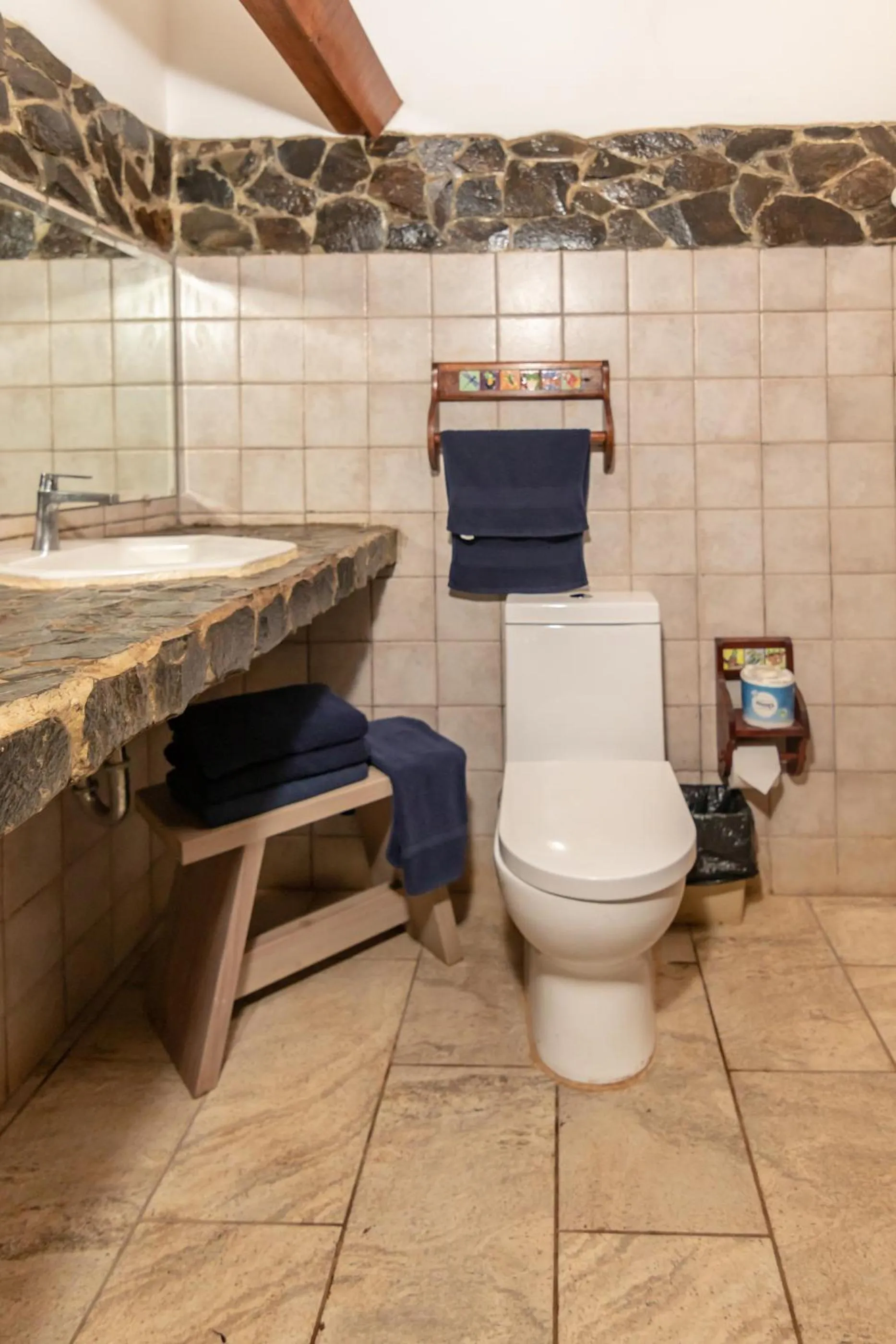 Toilet in Cabinas Las Olas