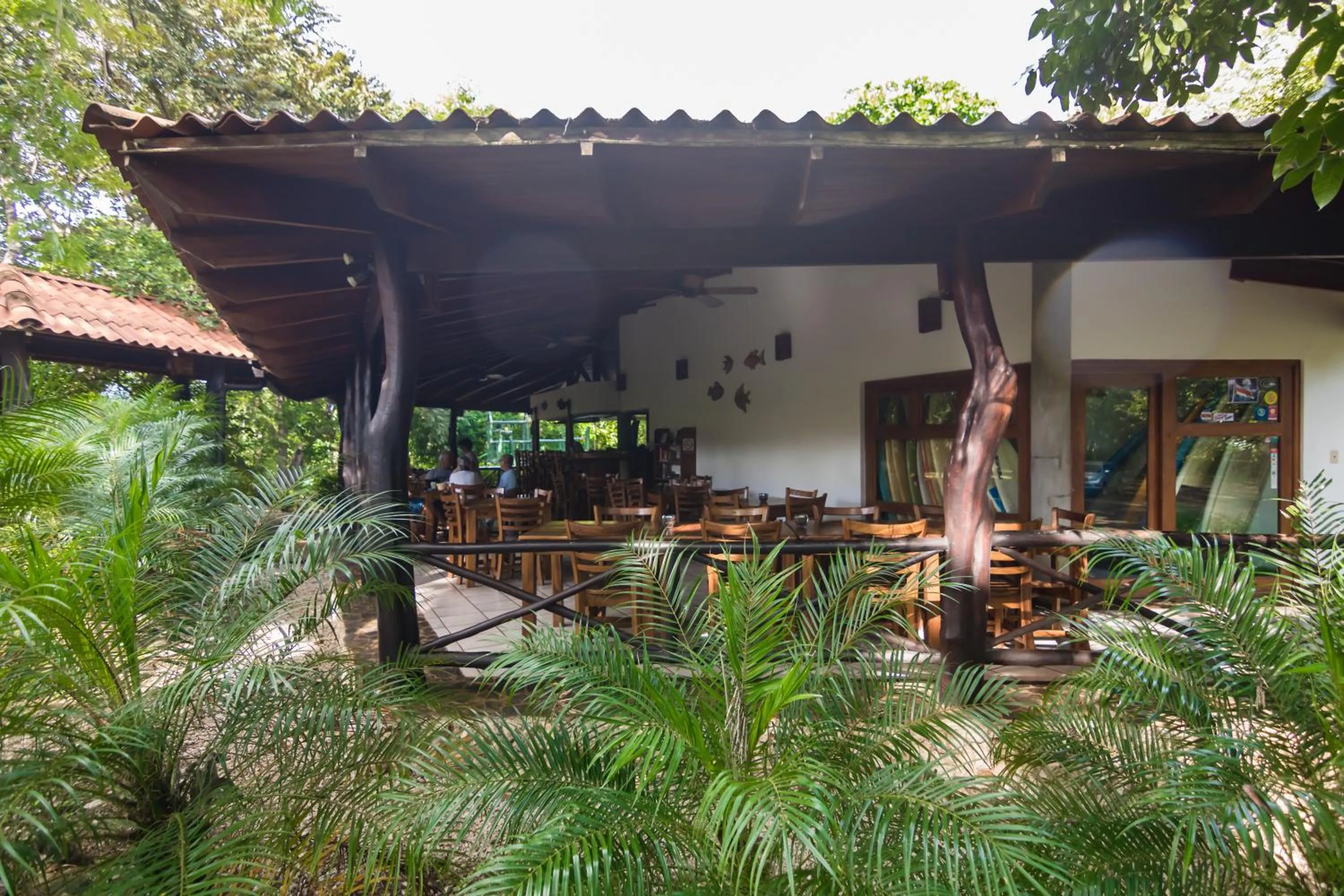 Patio in Cabinas Las Olas