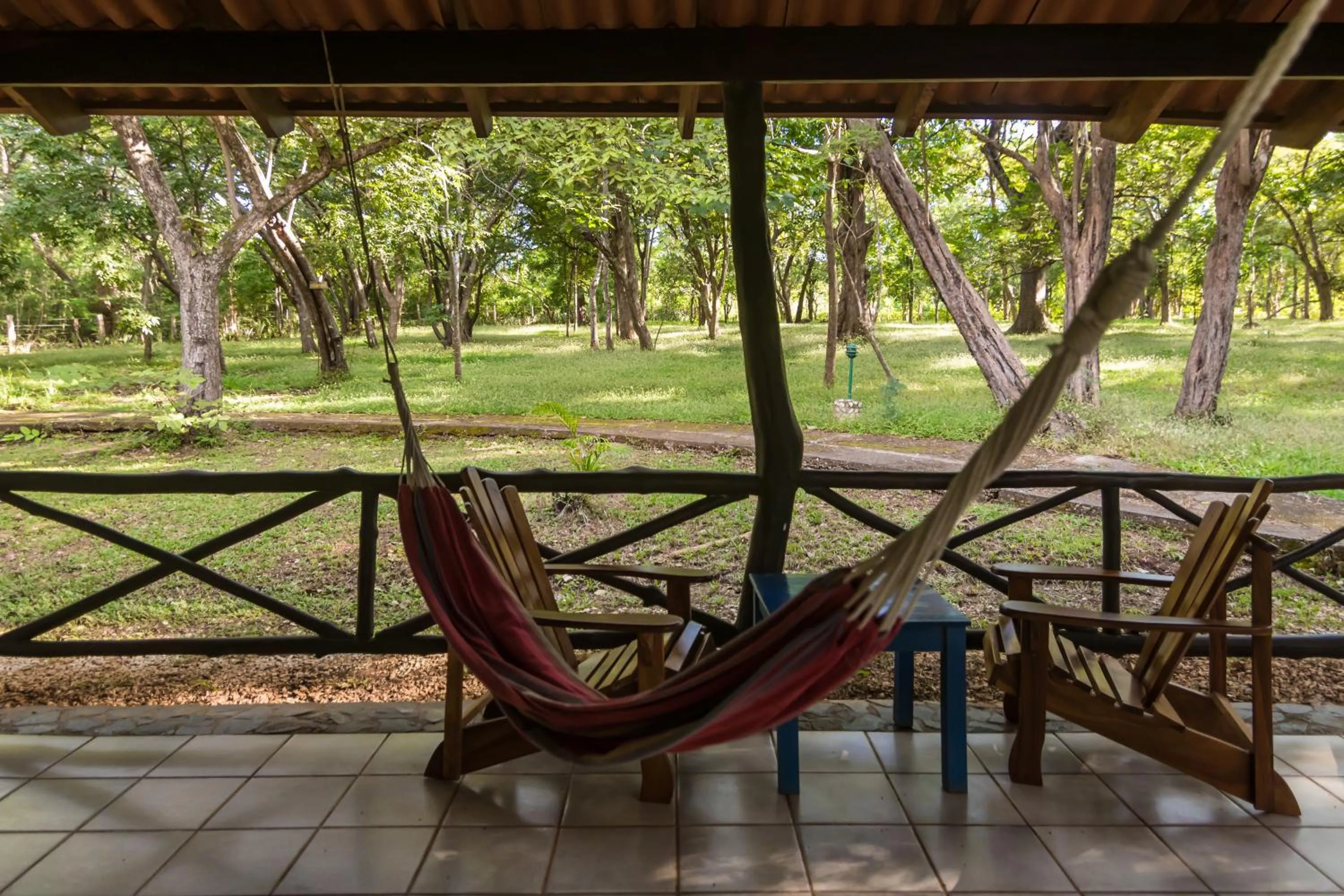 Patio in Cabinas Las Olas