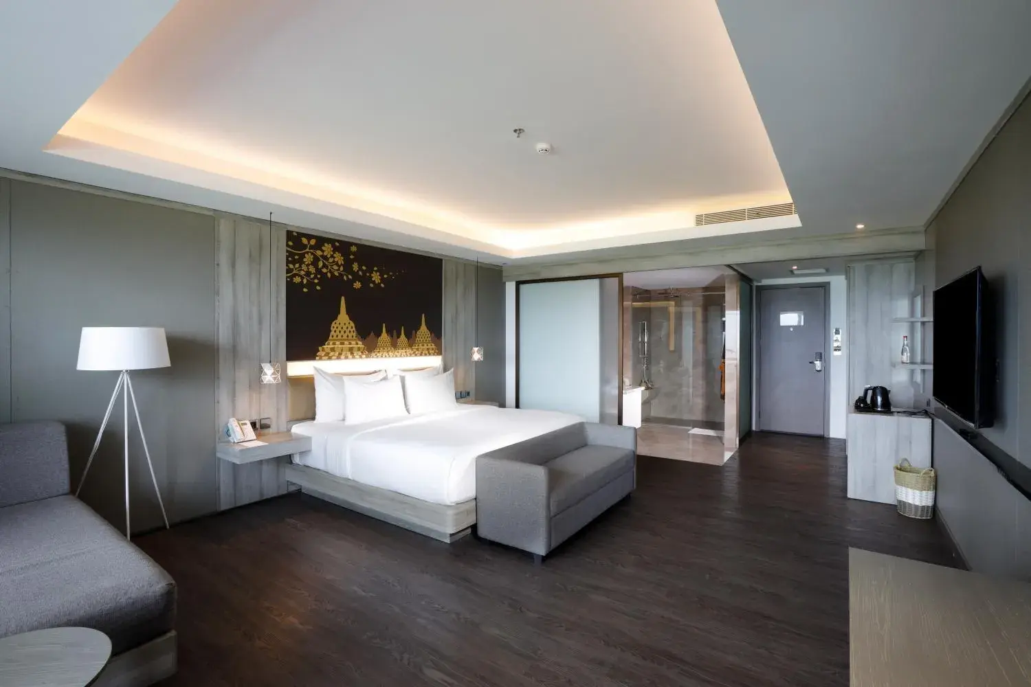 Premier King Room with Balcony in Amaranta Prambanan Yogyakarta Premier King Room with Balcony in Amaranta Prambanan Yogyakarta