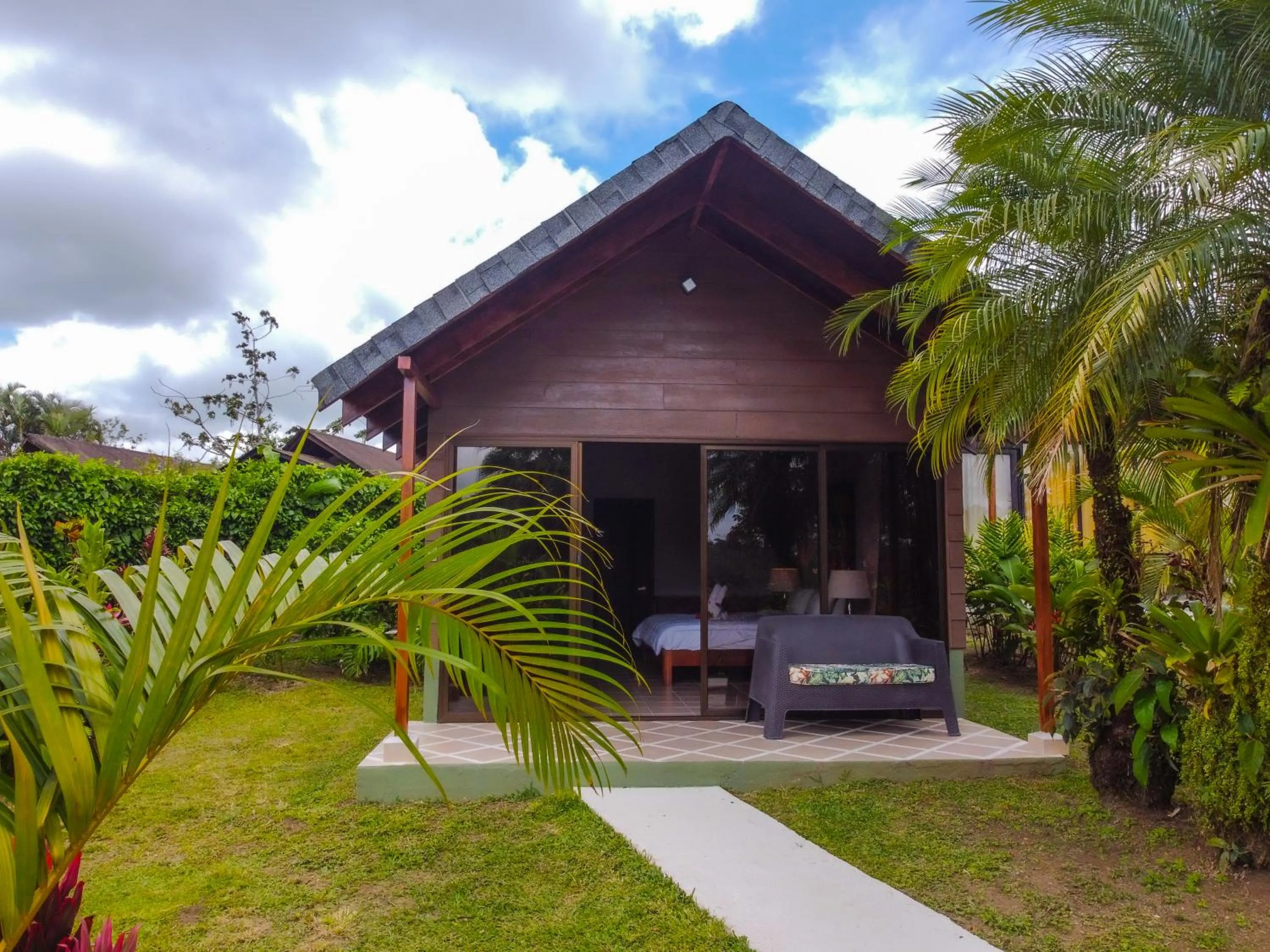 Garden in Hotel Lavas Tacotal