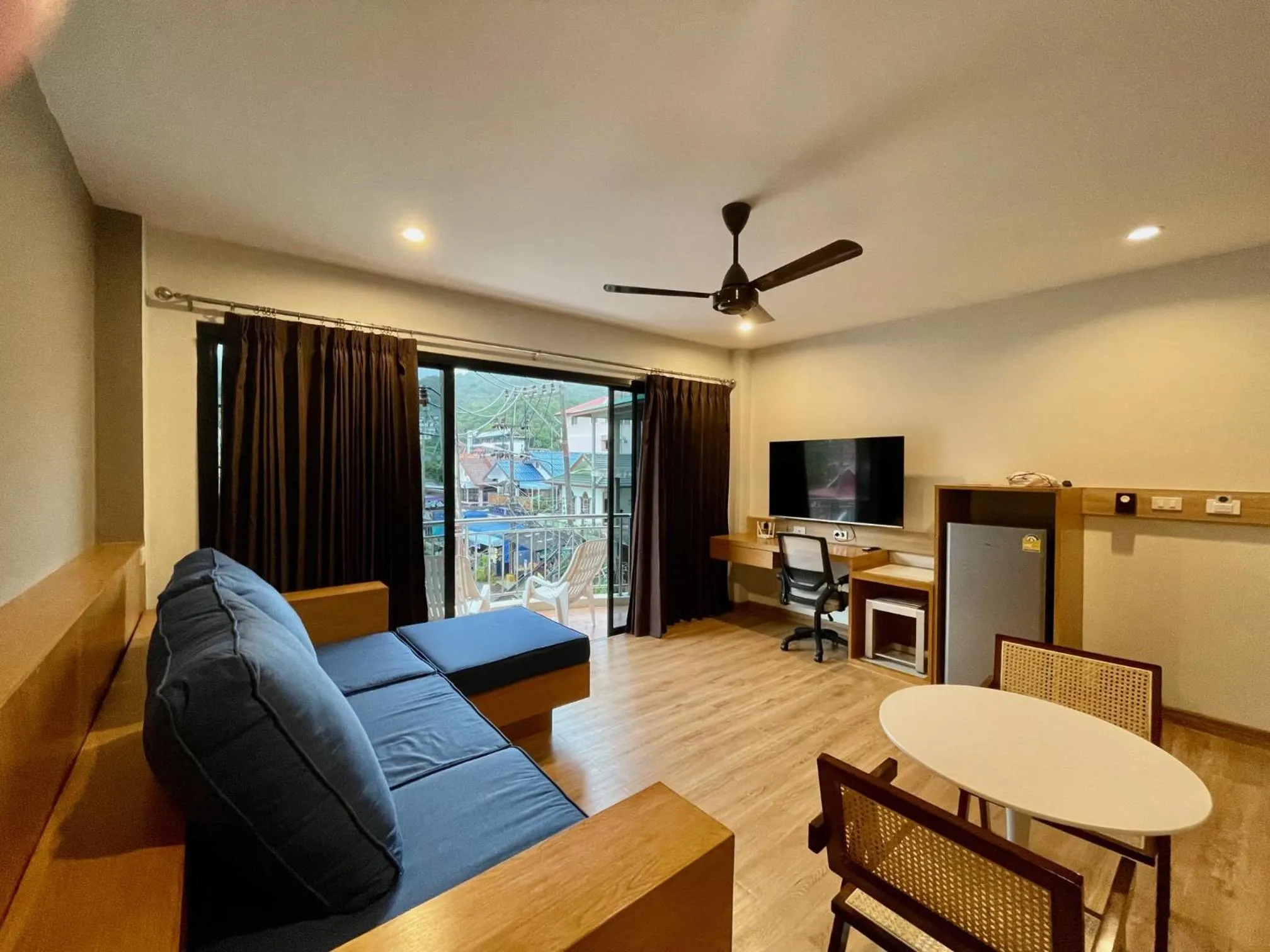 Living room in Room Actually Service Apartment