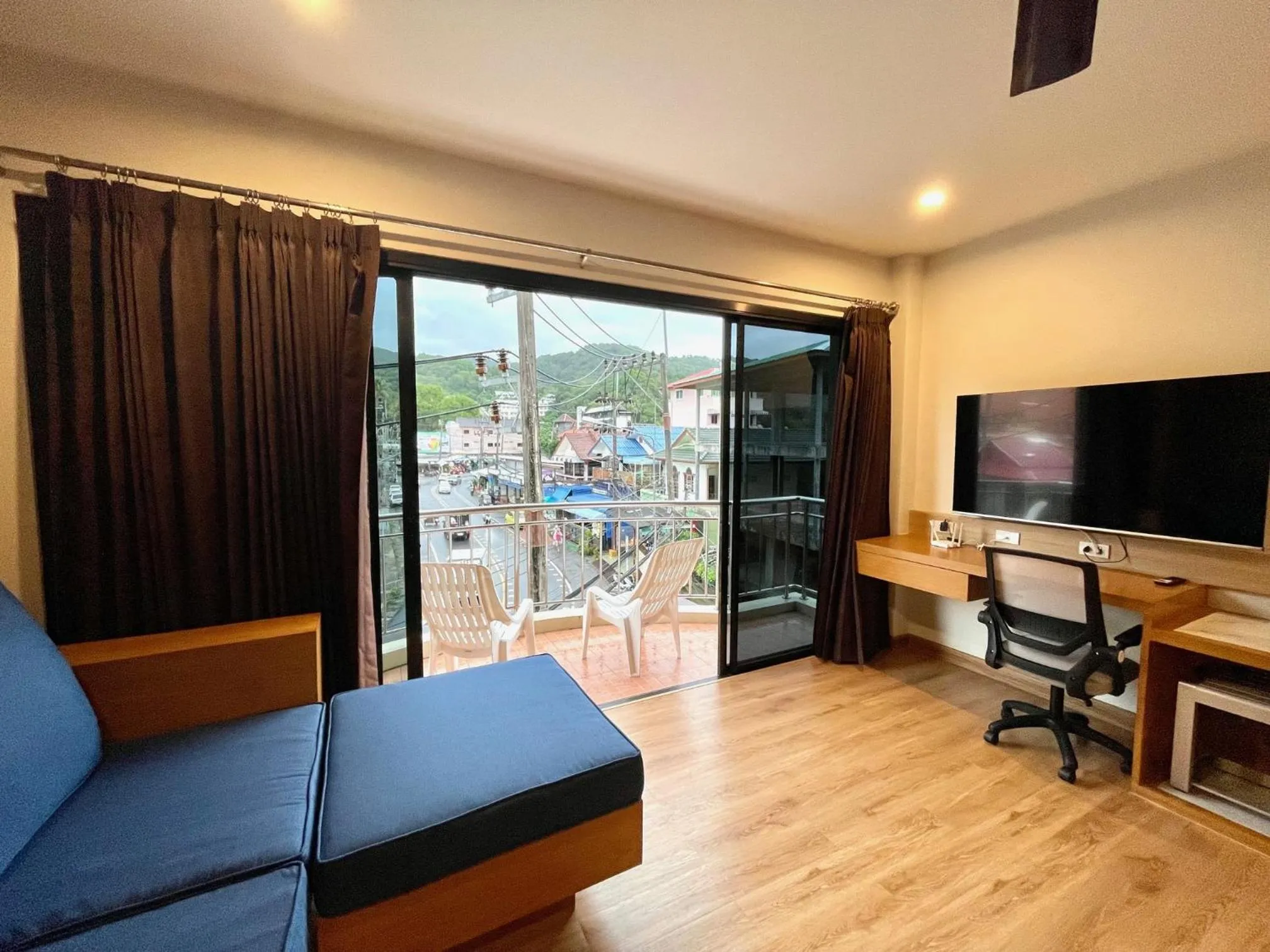 Living room in Room Actually Service Apartment