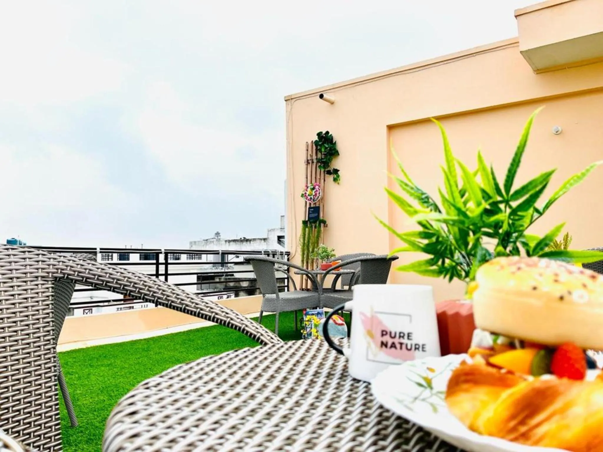 Balcony/Terrace in BluO 2BR Jaipur - Lift, Balcony, Parking, Terrace