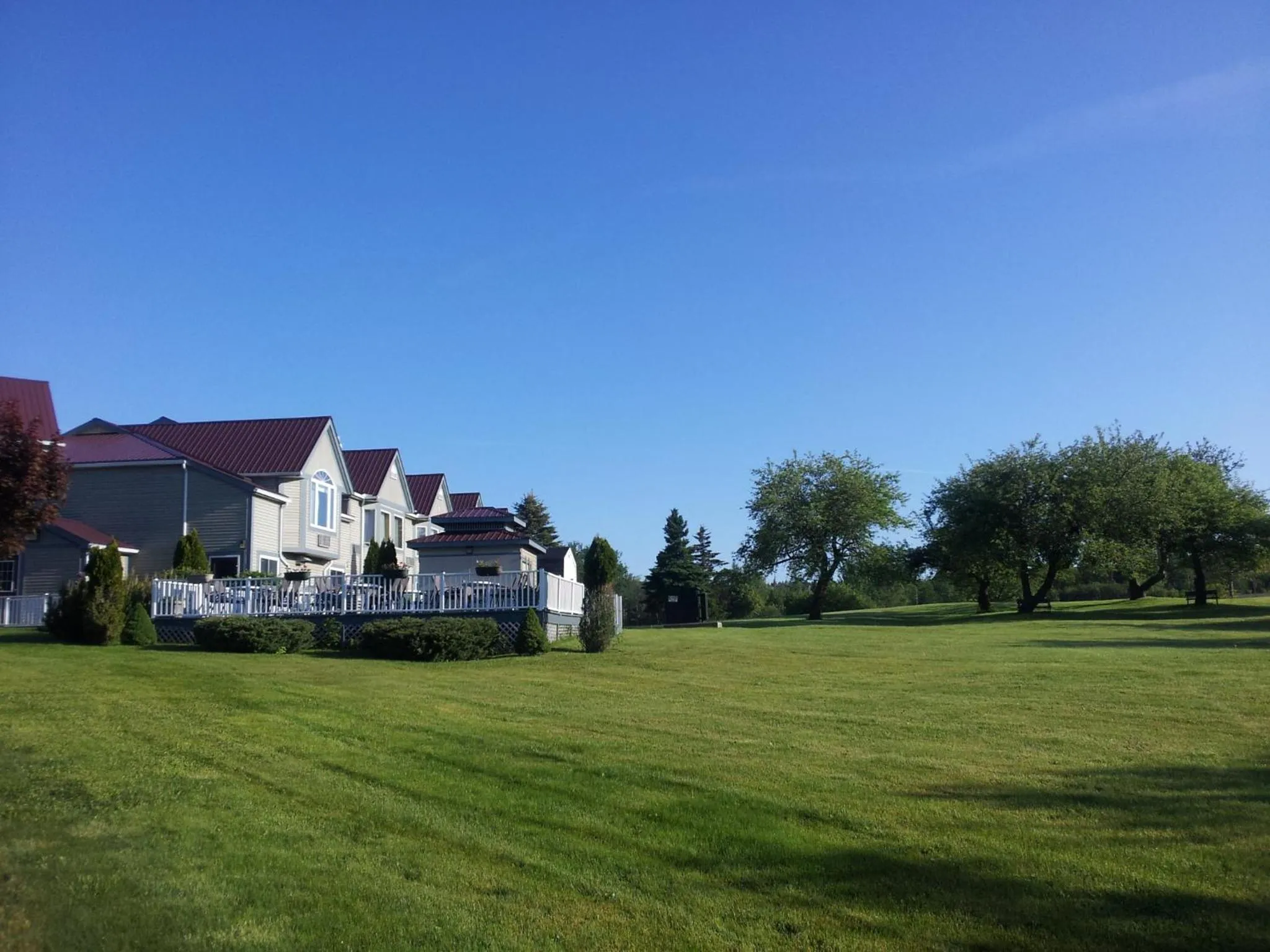 Patio in Granite Town Hotel